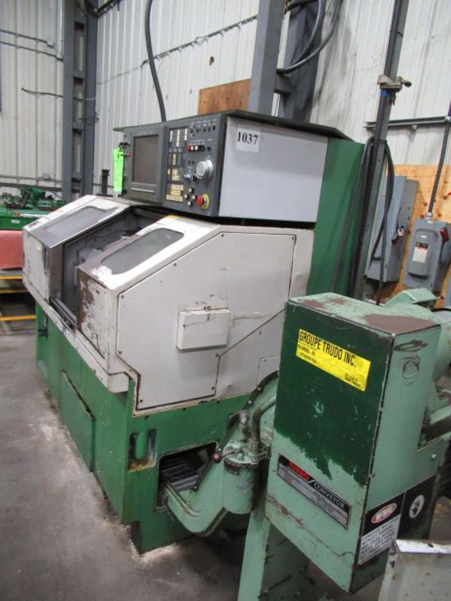 MAZAK QT 8N CNC Chucker, s/n 97284-U ($800 Rigging Cost) - Image 3 of 4