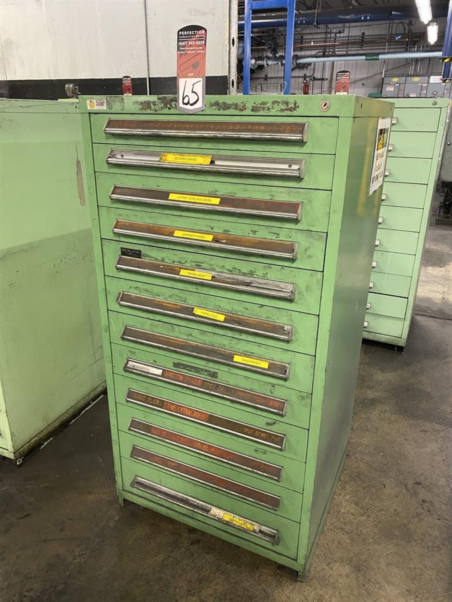 VIDMAR 12-Drawer Ball Bearing Tool Cabinet