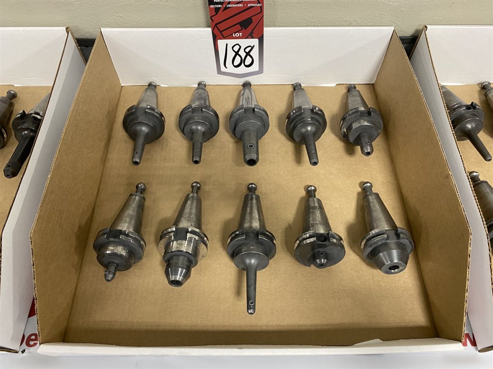 Lot of (10) CAT40 End Mill Holders