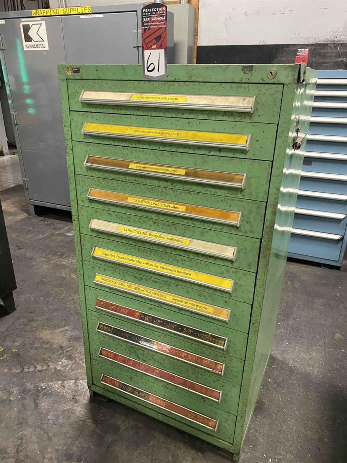 VIDMAR 11-Drawer Ball Bearing Tool Cabinet