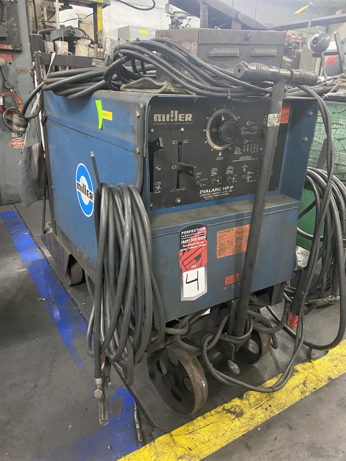 MILLER DIALARC HF-P Arc Welding Power Source, s/n JB521764