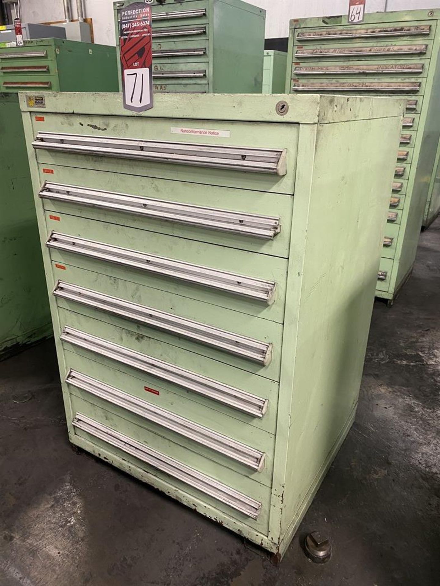 VIDMAR 7-Drawer Ball Bearing Tool Cabinet