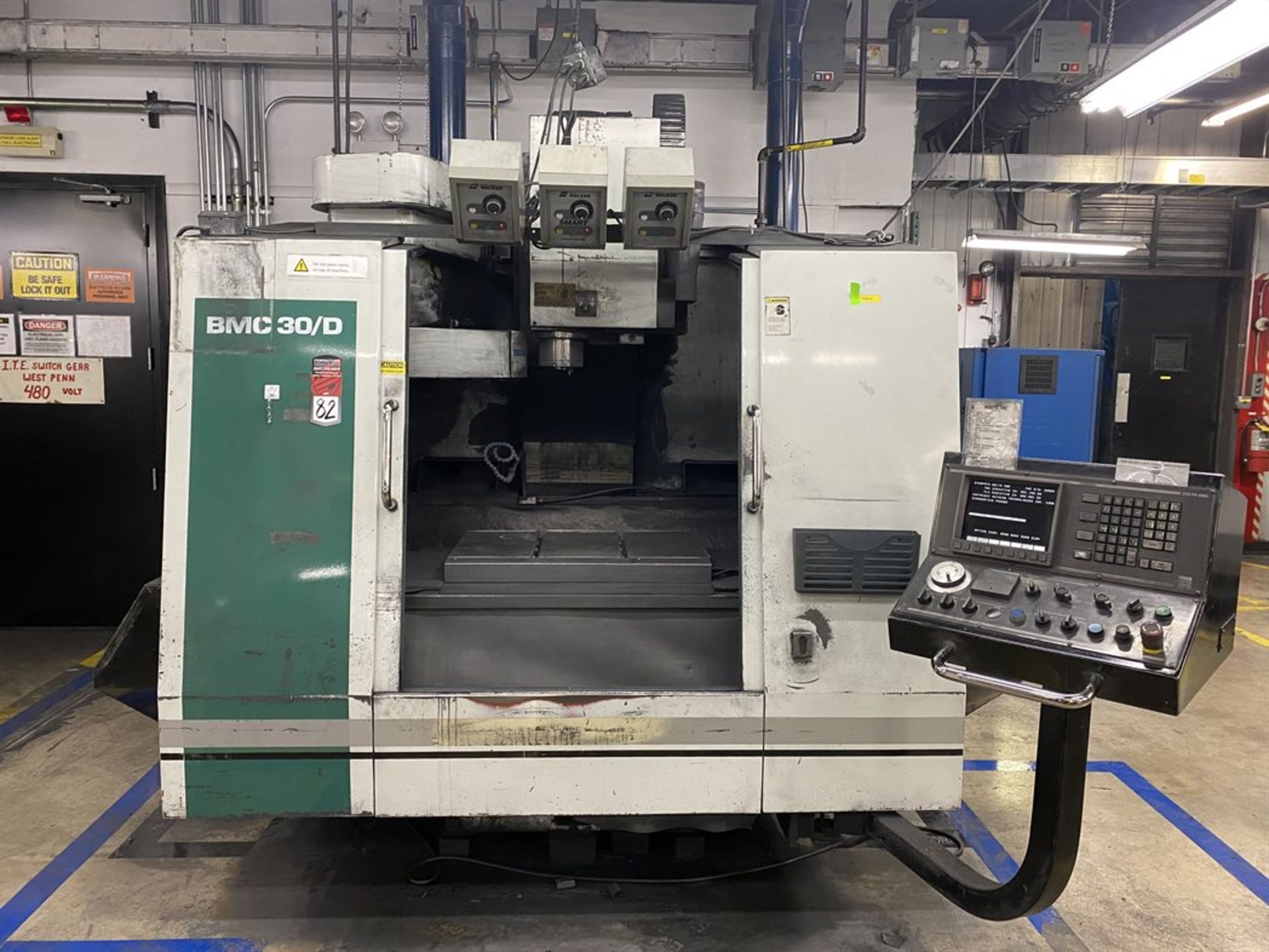 HURCO BMC 30D CNC Vertical Machining Center, s/n B3D-90001016A, 30”X, 20”Y, 20”Z, Control, CT40 - Image 2 of 7