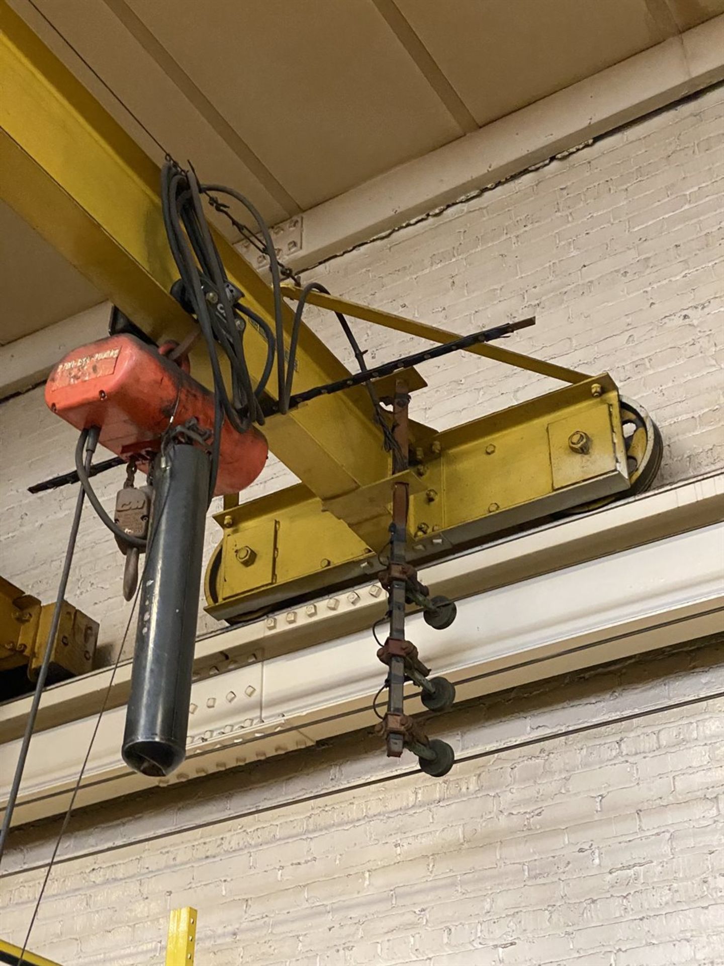 2-Ton Bridge Crane w/ CM Lodestar Electric Hoist w/ Pendant Control - Image 4 of 4