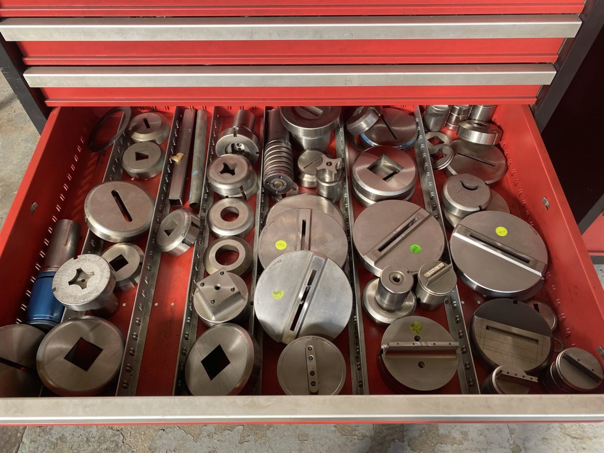 AMADA Tooling Cabinet w/ Assorted Turret Tooling - Image 7 of 9