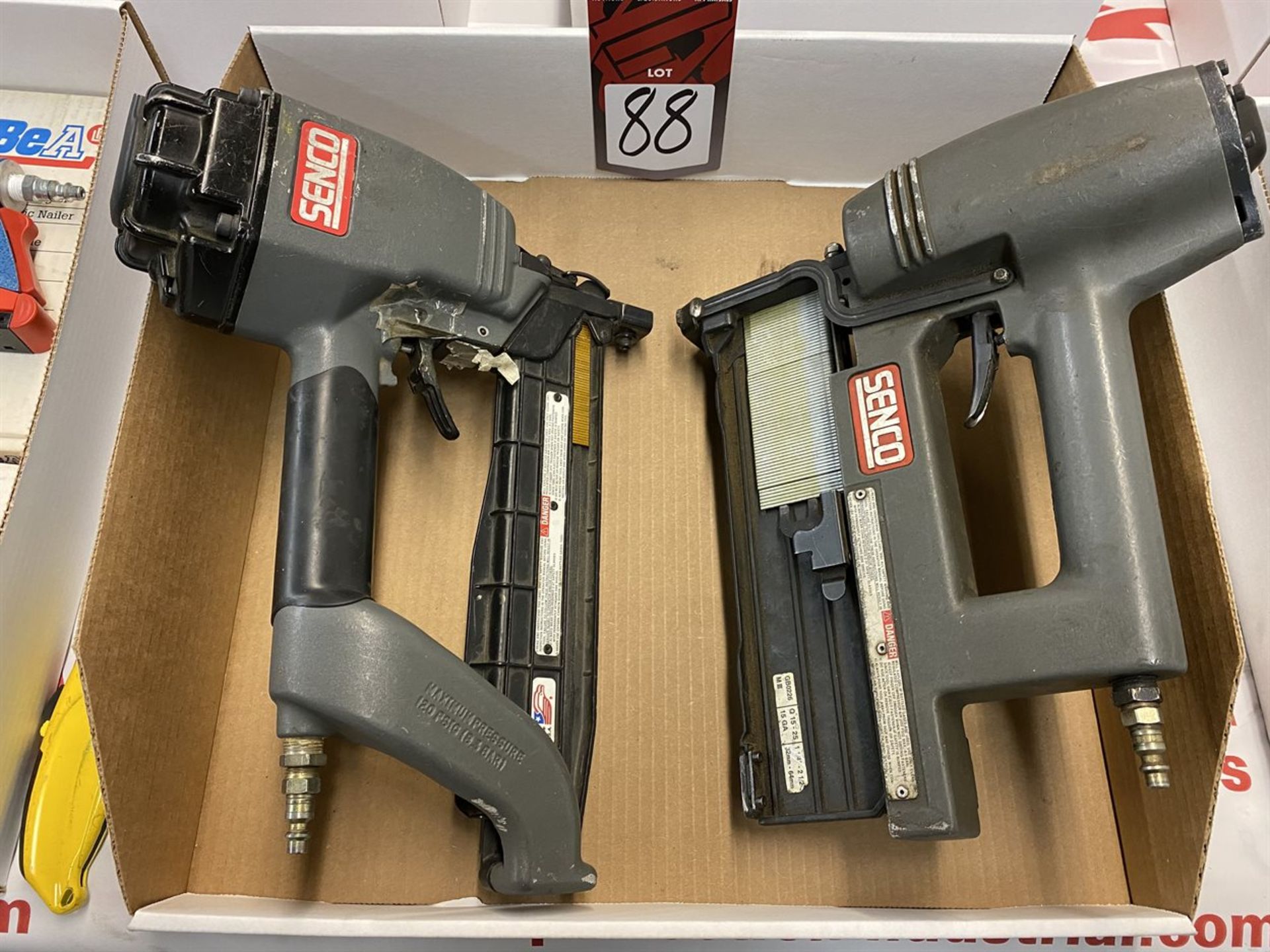 Lot of (2) SENCO Staple Guns