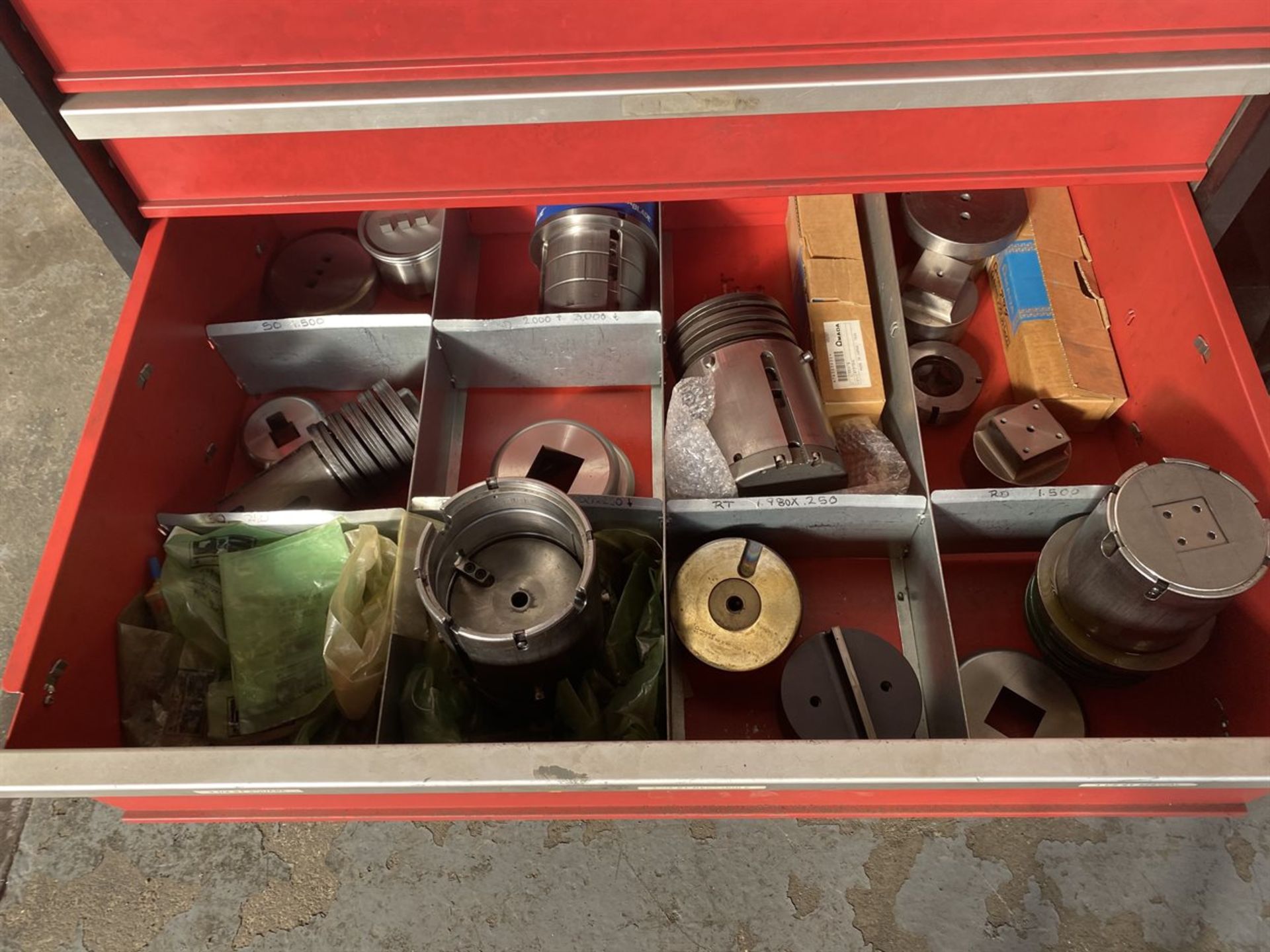 AMADA Tooling Cabinet w/ Assorted Turret Tooling - Image 9 of 9