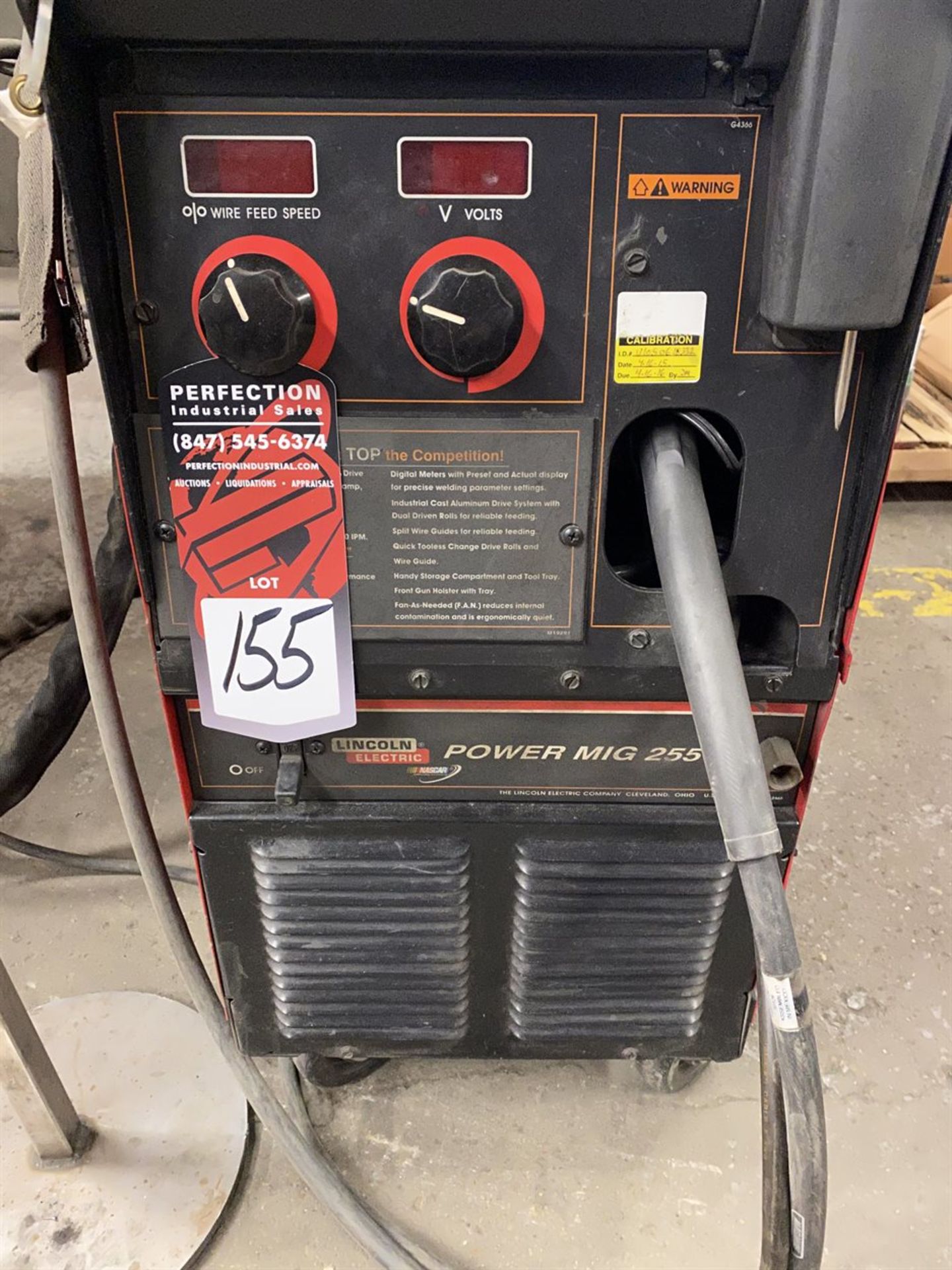 { Choice of lots 155, 156 } LINCOLN POWER MIG