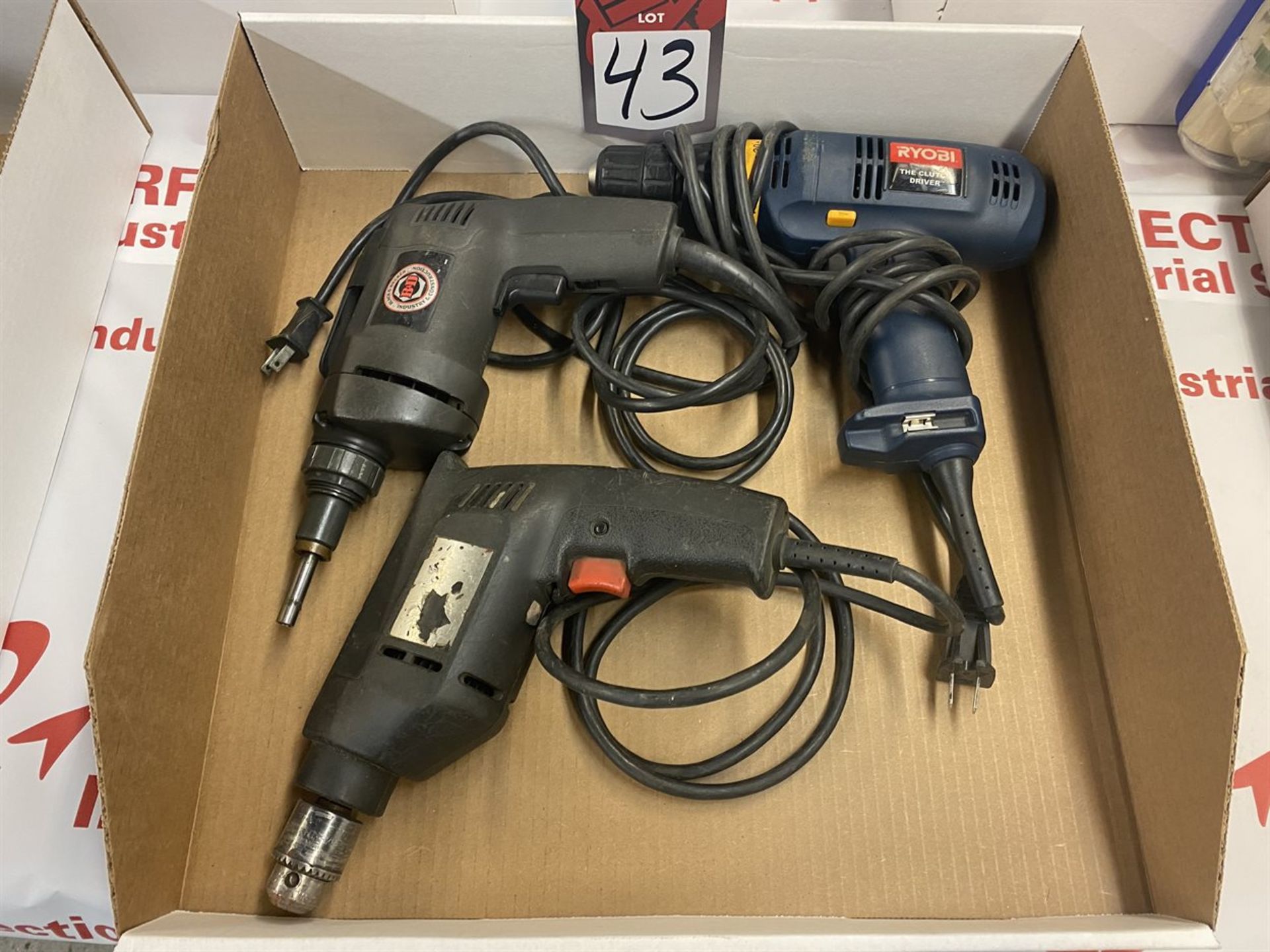 Lot of Assorted Electric Drills