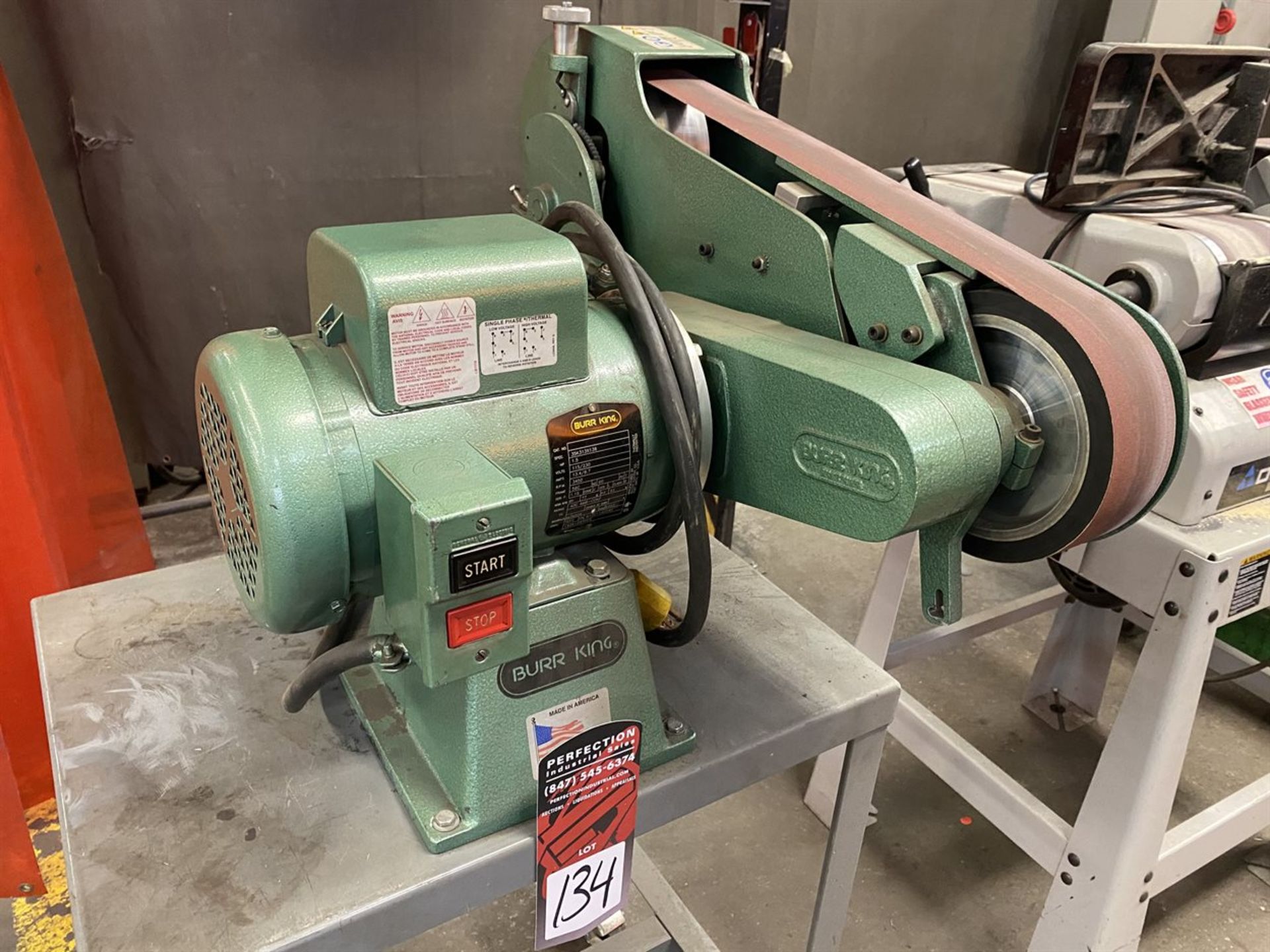 BURR-KING 2” Belt Sander, s/n BK-26986 - Image 2 of 2