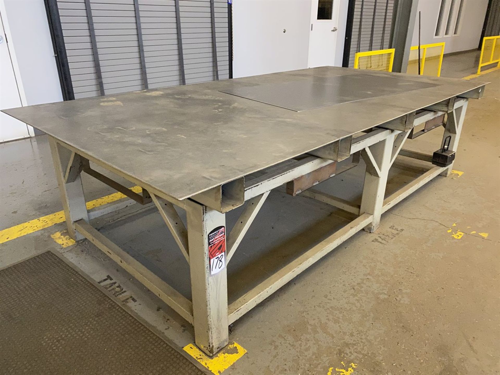 Steel Welding Table, 5' x 10'