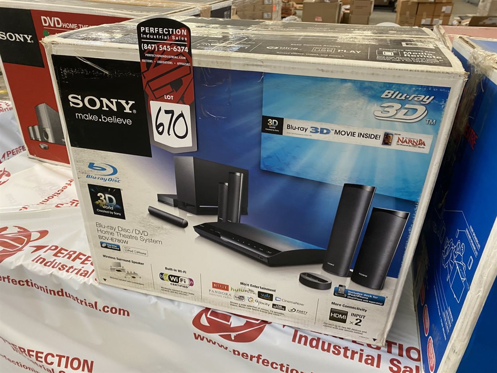 SONY BDV-E780W Blu-Ray/DVD Home Theater System