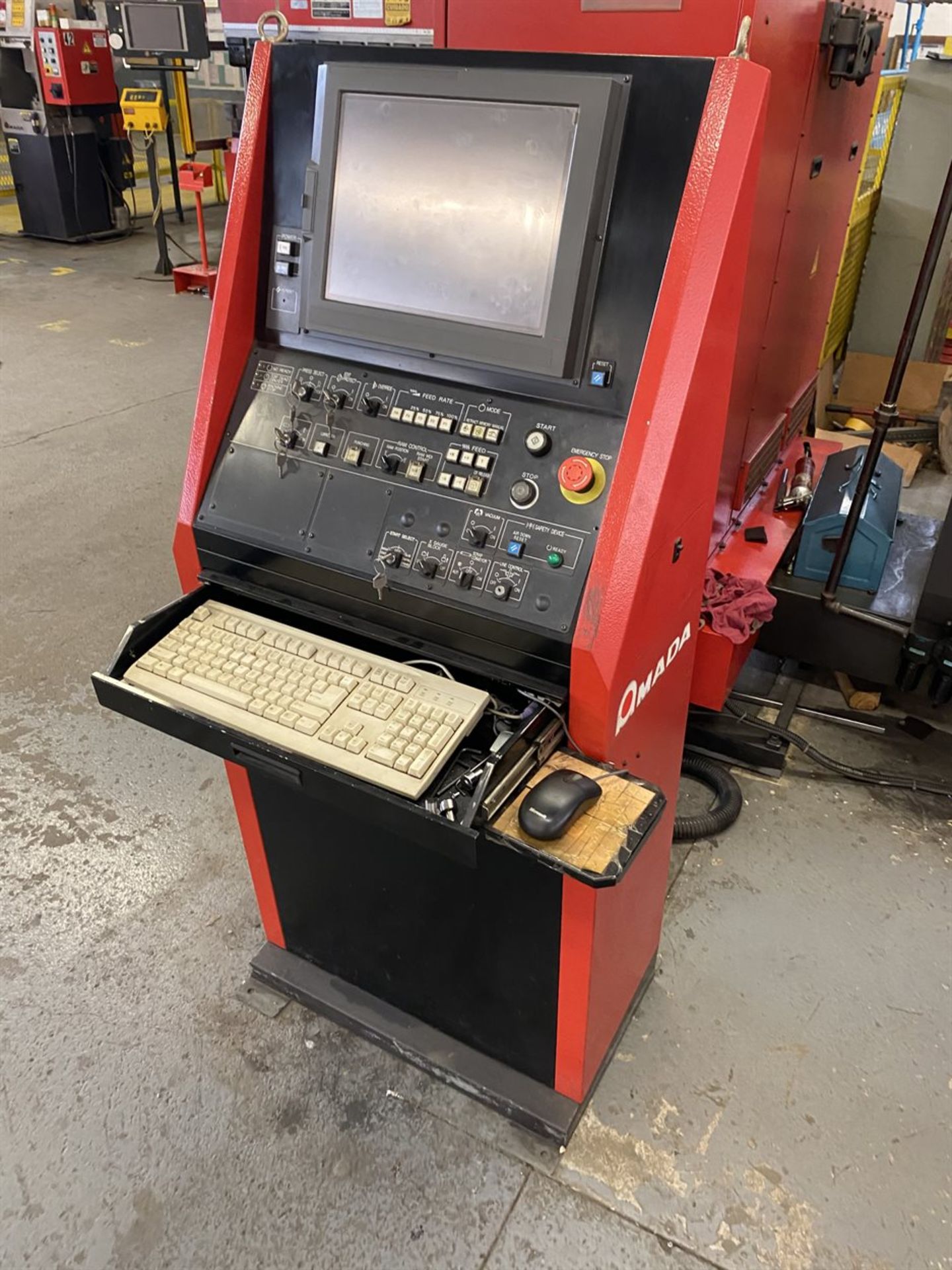 2007 AMADA EM2510NT CNC Turret Punch Press, s/n 25101181, 22 Ton, 45 Tool Station w/ Auto - Image 7 of 9