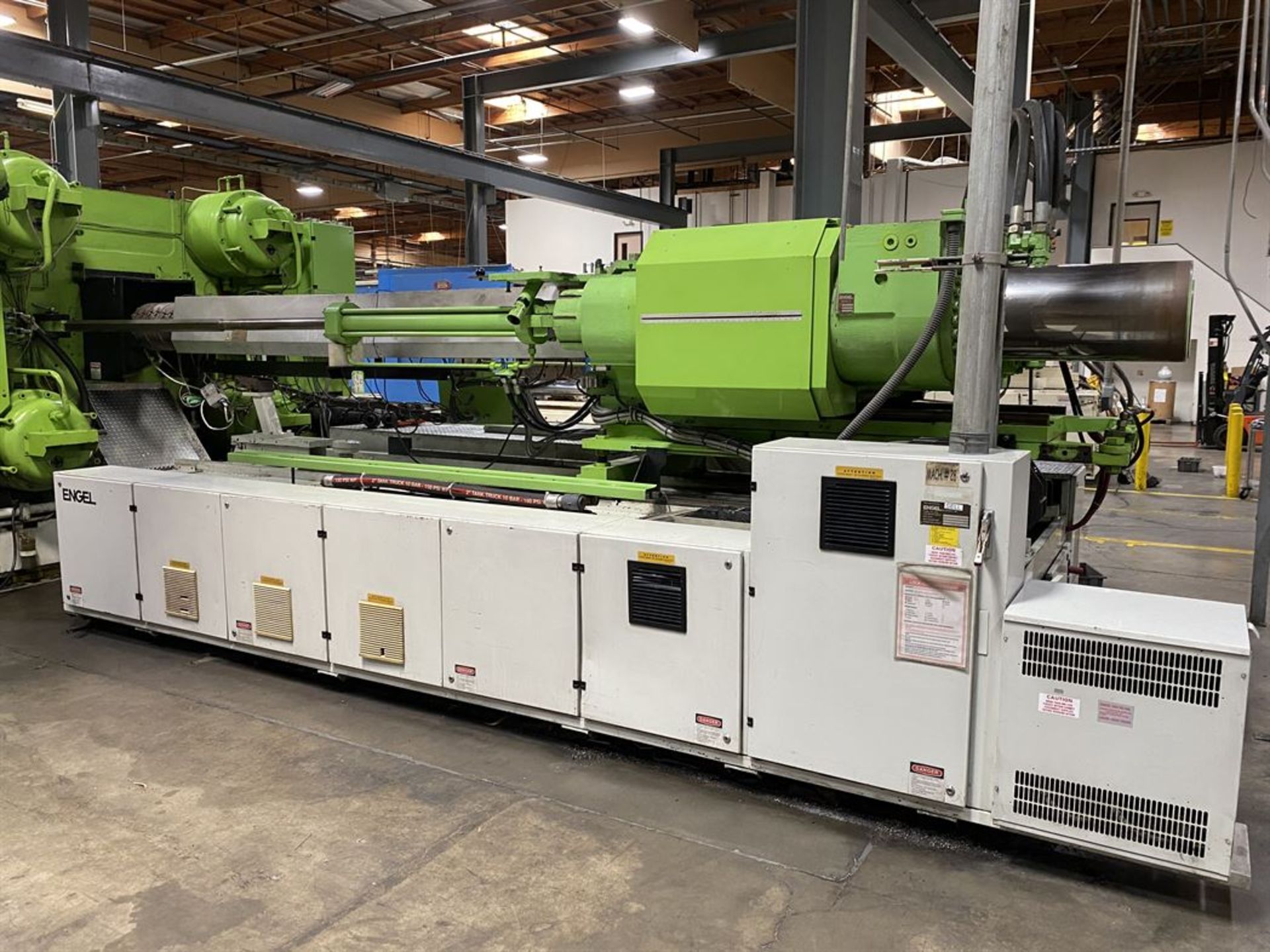 ENGEL 16050/1650 DU 1650 Ton Hydraulic Injection Molder, s/n 0735/1650/99, w/ CC100 Control, 406 - Image 5 of 14