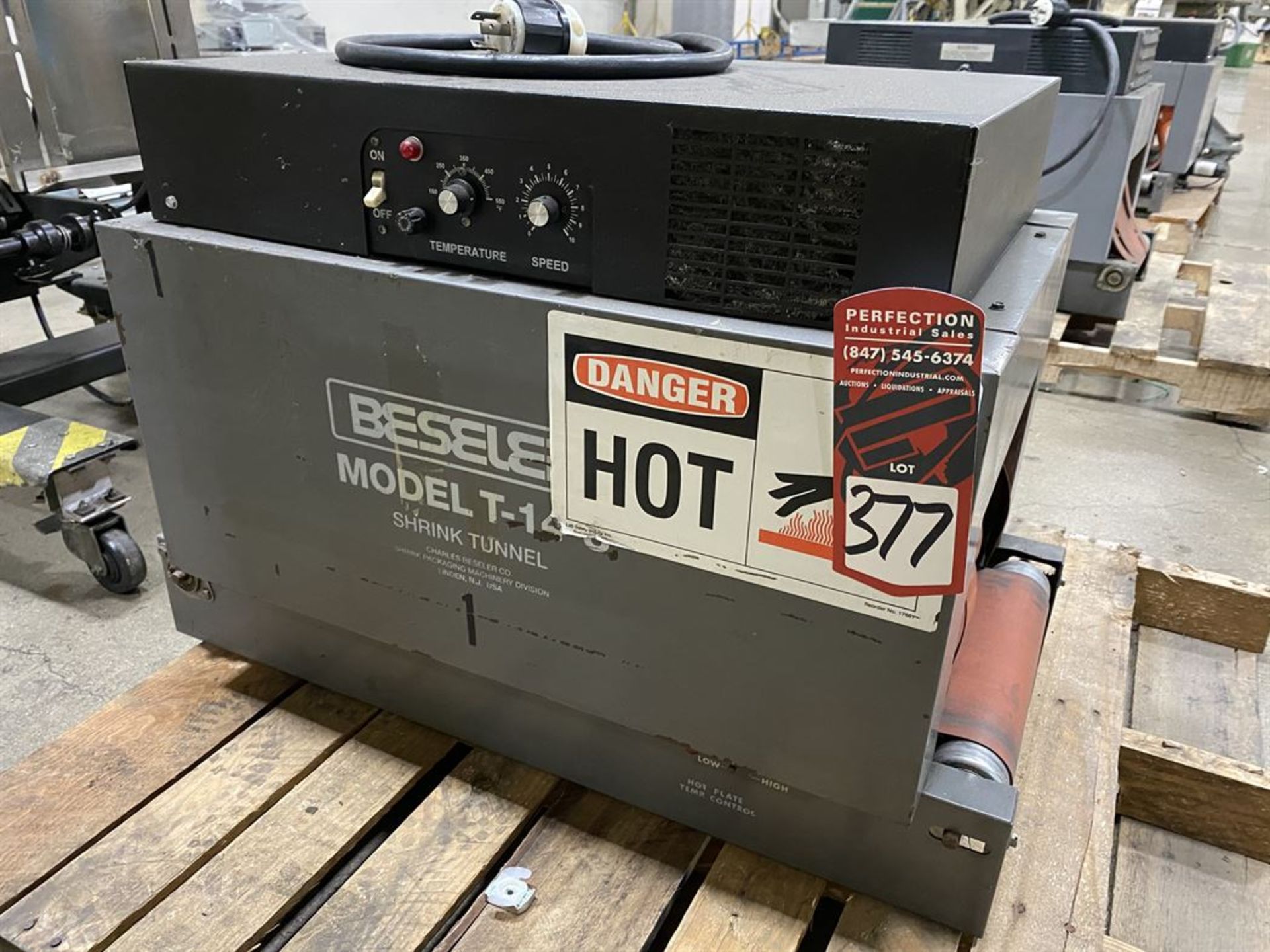 Beseler T-14-8-D Heat Shrink Machine, s/n 009960613