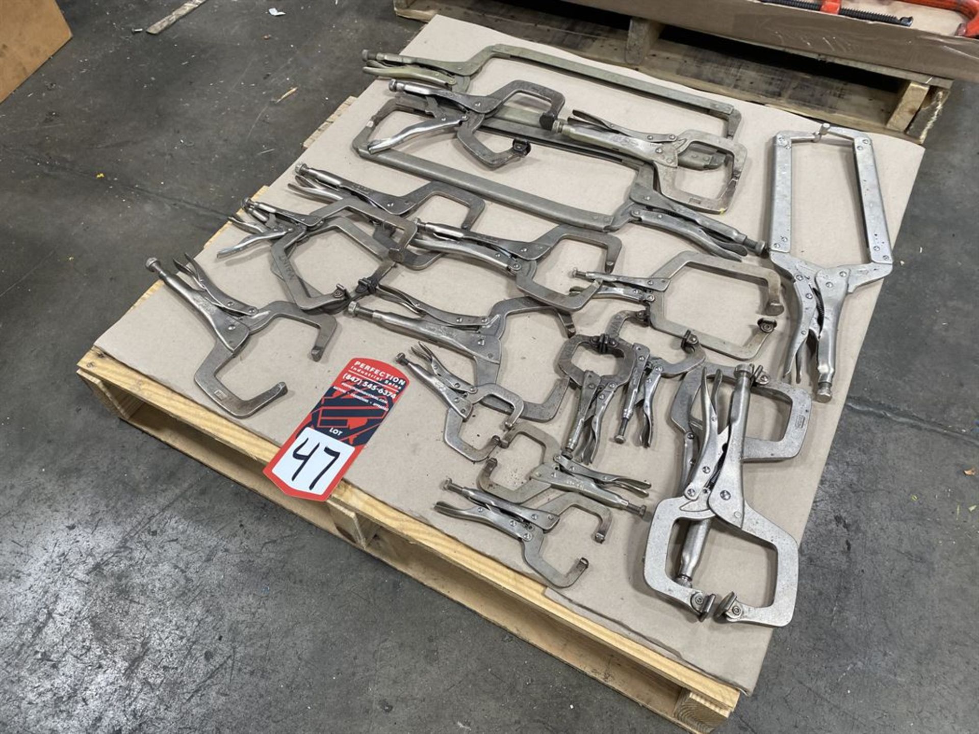 Lot of Vise-Grip Clamps