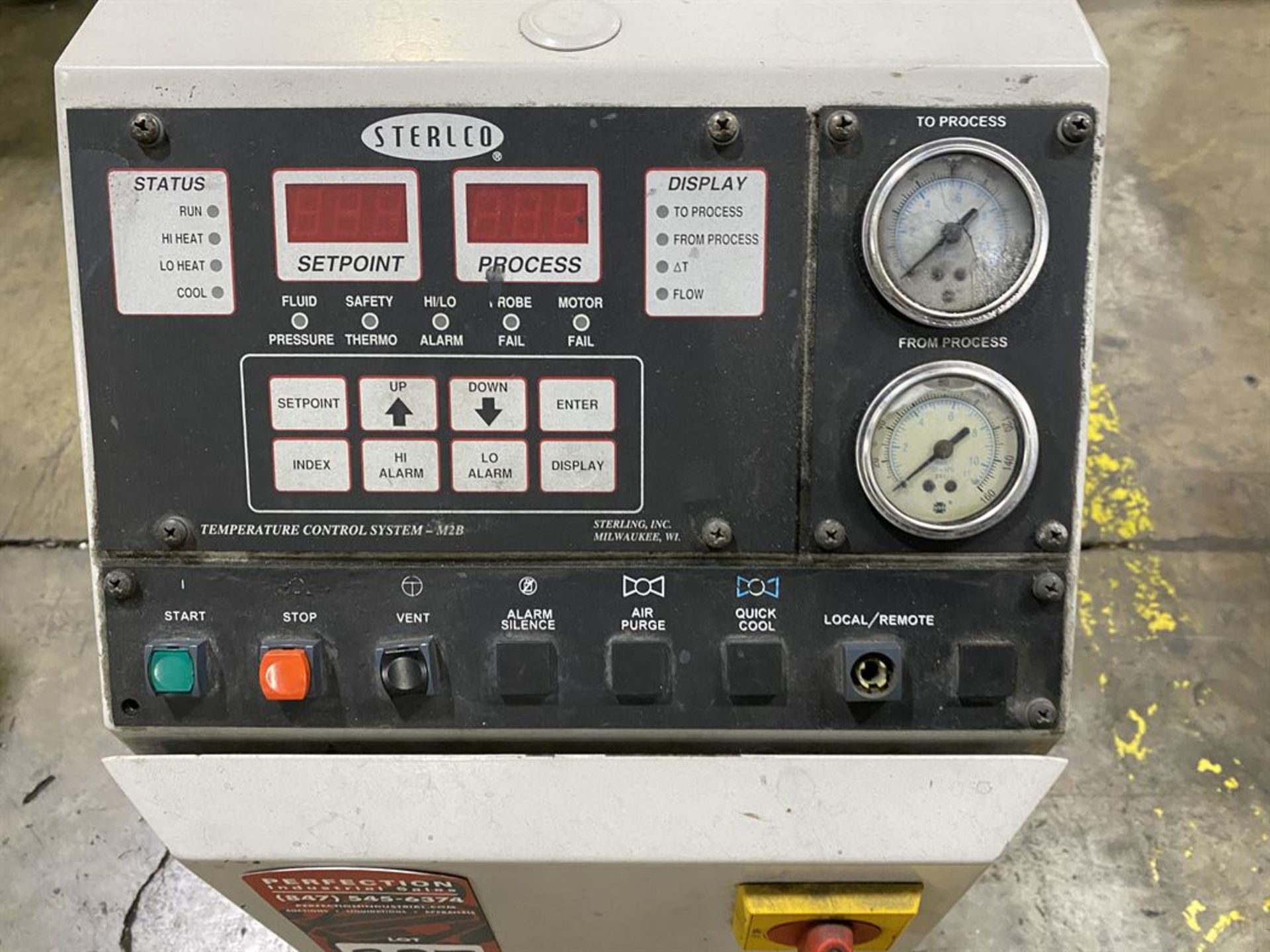 Sterlco M2B2010-DX Temperature Control, s/n 31M5489 - Image 2 of 3