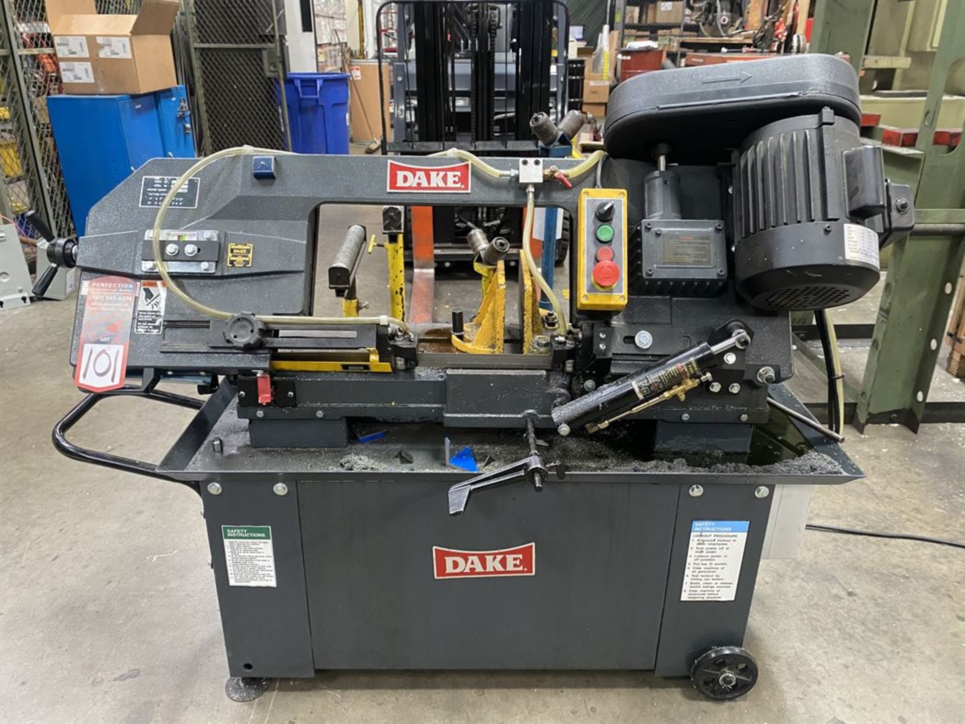 DAKE SE912 Horizontal Band Saw