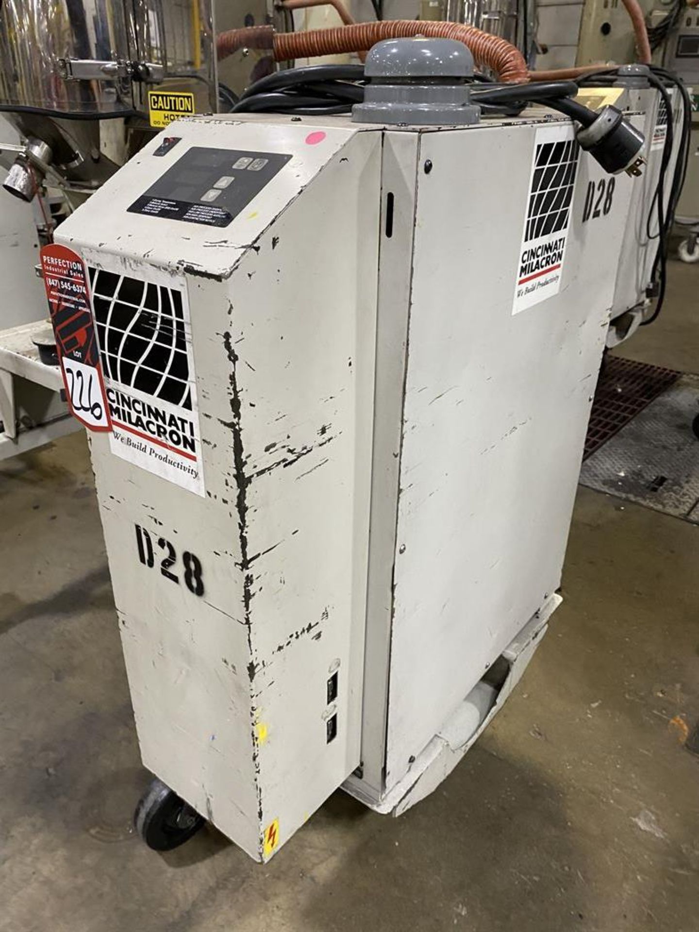 Cincinnati Milacron M-GS-60 Hopper Dryer System, s/n 3933A01-04-27, w/ Vacuum Loader - Image 3 of 6