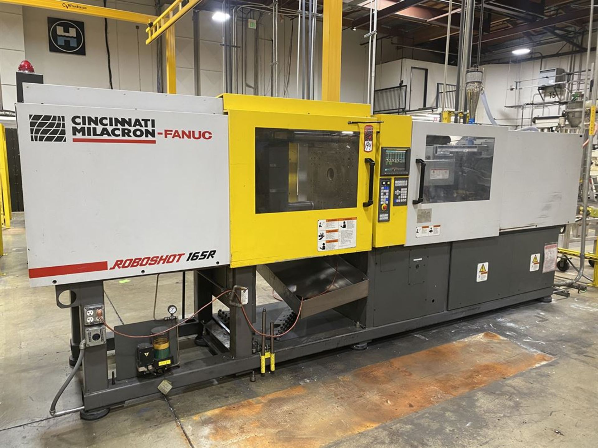 CINCINNATI MILACRON FANUC RoboShot 165R-178 165 Ton Electric Injection Molders, s/n 4067A04/98-65, - Image 3 of 12