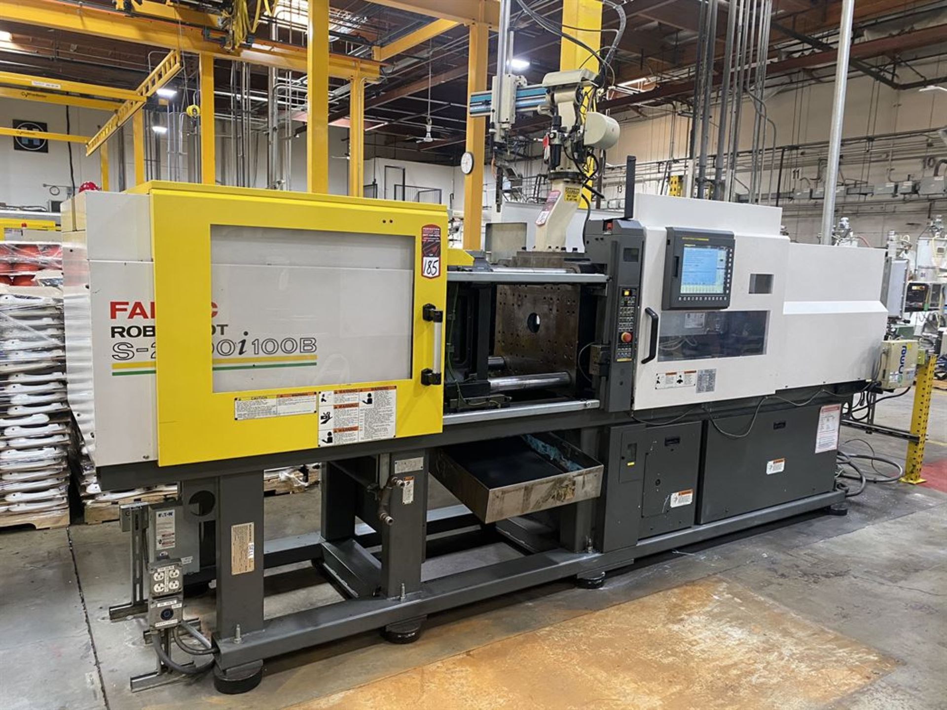 2012 CINCINNATI MILACRON FANUC RoboShot S-2000i 110B 110 Ton Electric Injection Molder, s/n