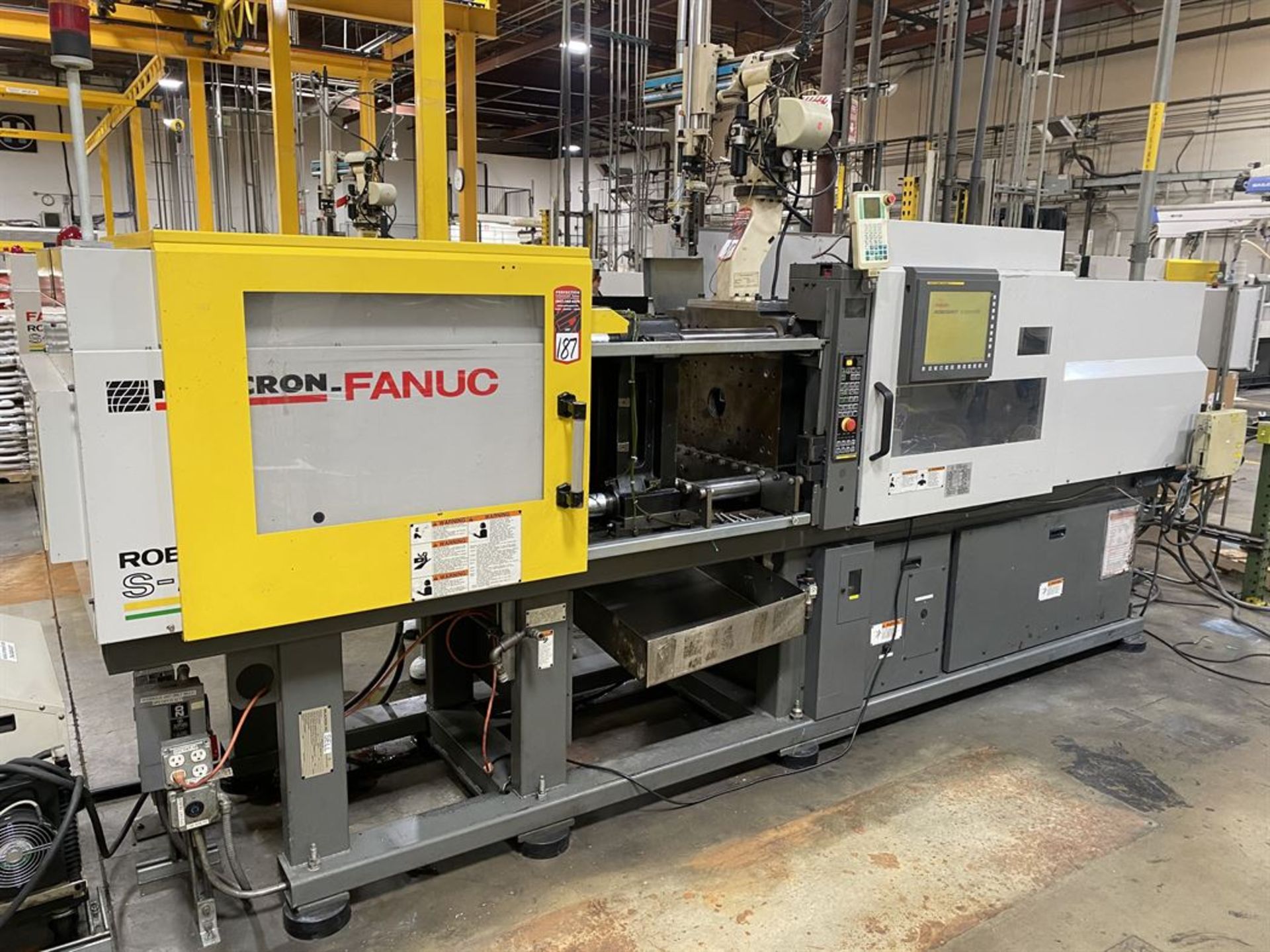 2010 CINCINNATI MILACRON FANUC RoboShot S-2000i 110B 110 Ton Electric Injection Molder, s/n