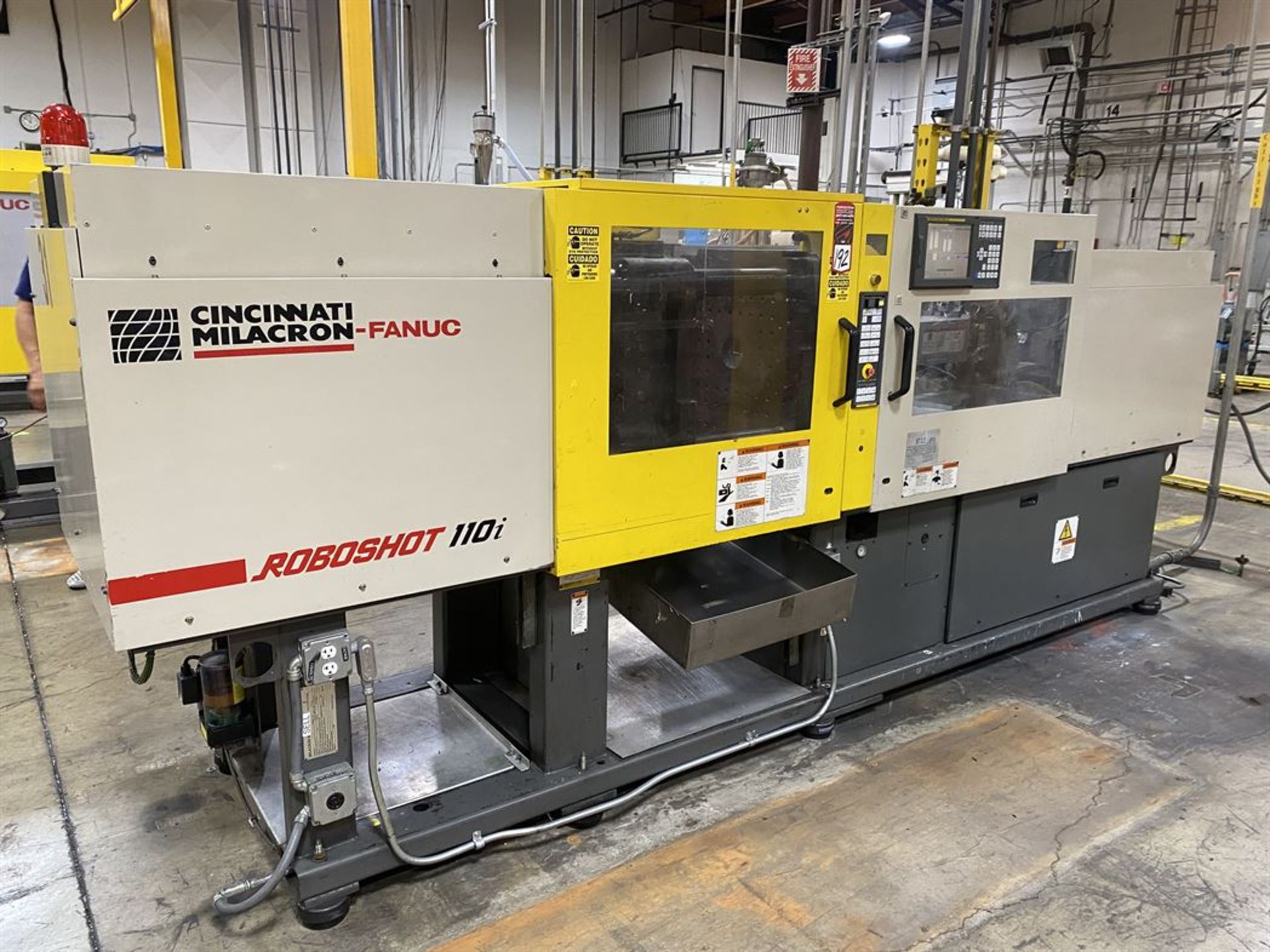 2000 CINCINNATI MILACRON FANUC RoboShot 110i-97 110 Ton Electric Injection Molder, s/n 4164A02/99- - Image 4 of 12