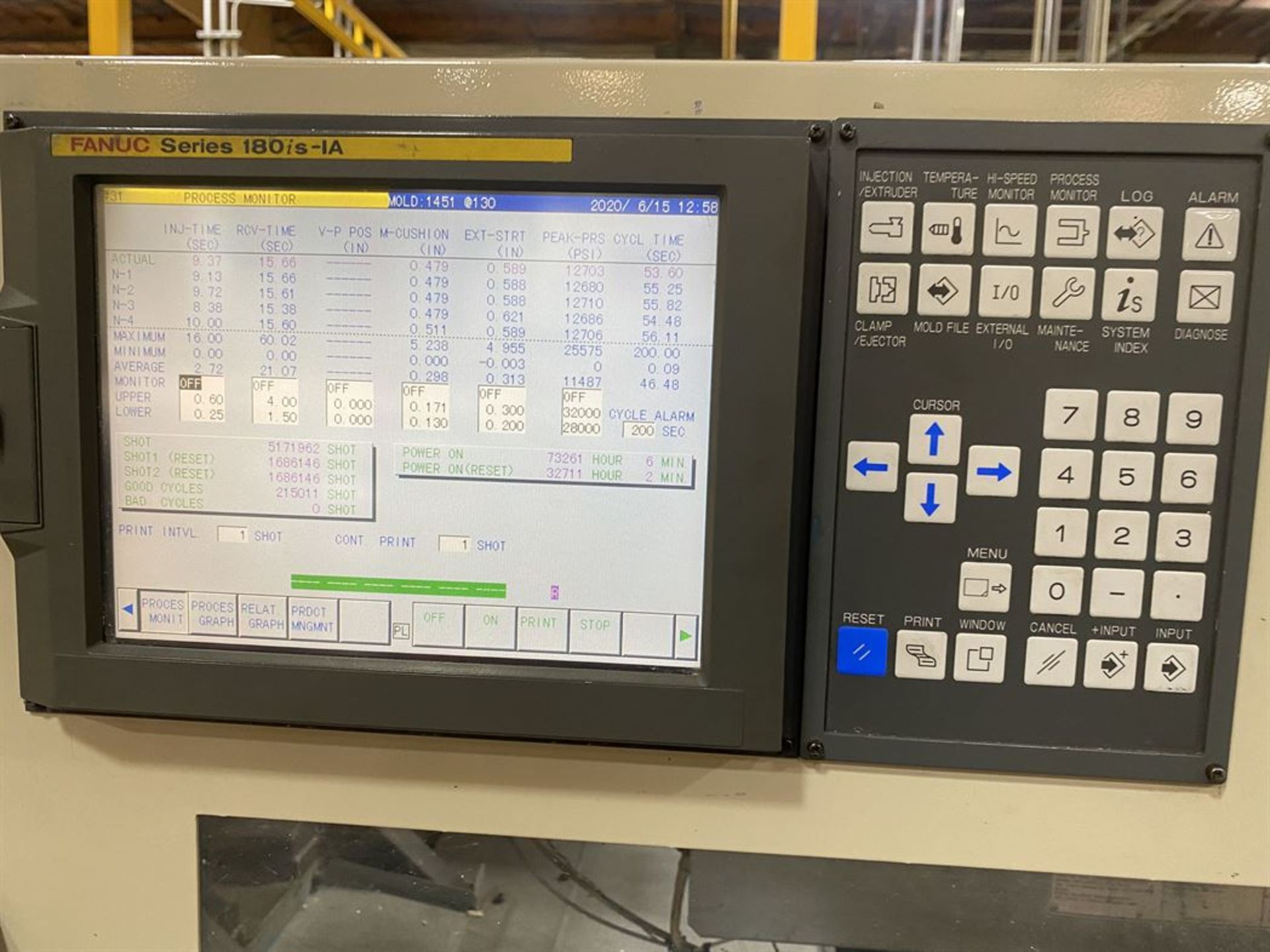 2000 CINCINNATI MILACRON FANUC RoboShot 110i-97 110 Ton Electric Injection Molder, s/n 4164A02/99- - Image 11 of 12