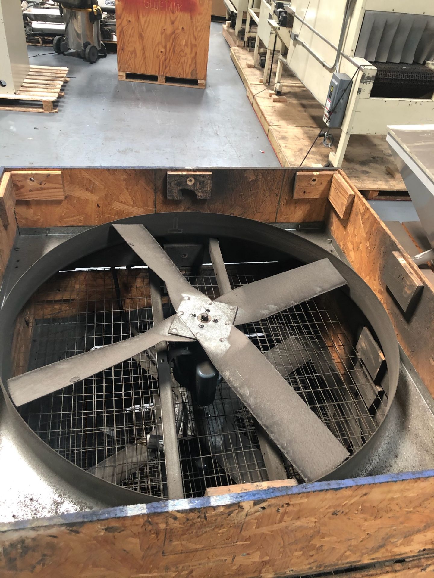 Lot of (5) Large Shop Ceiling Fans - Image 2 of 2