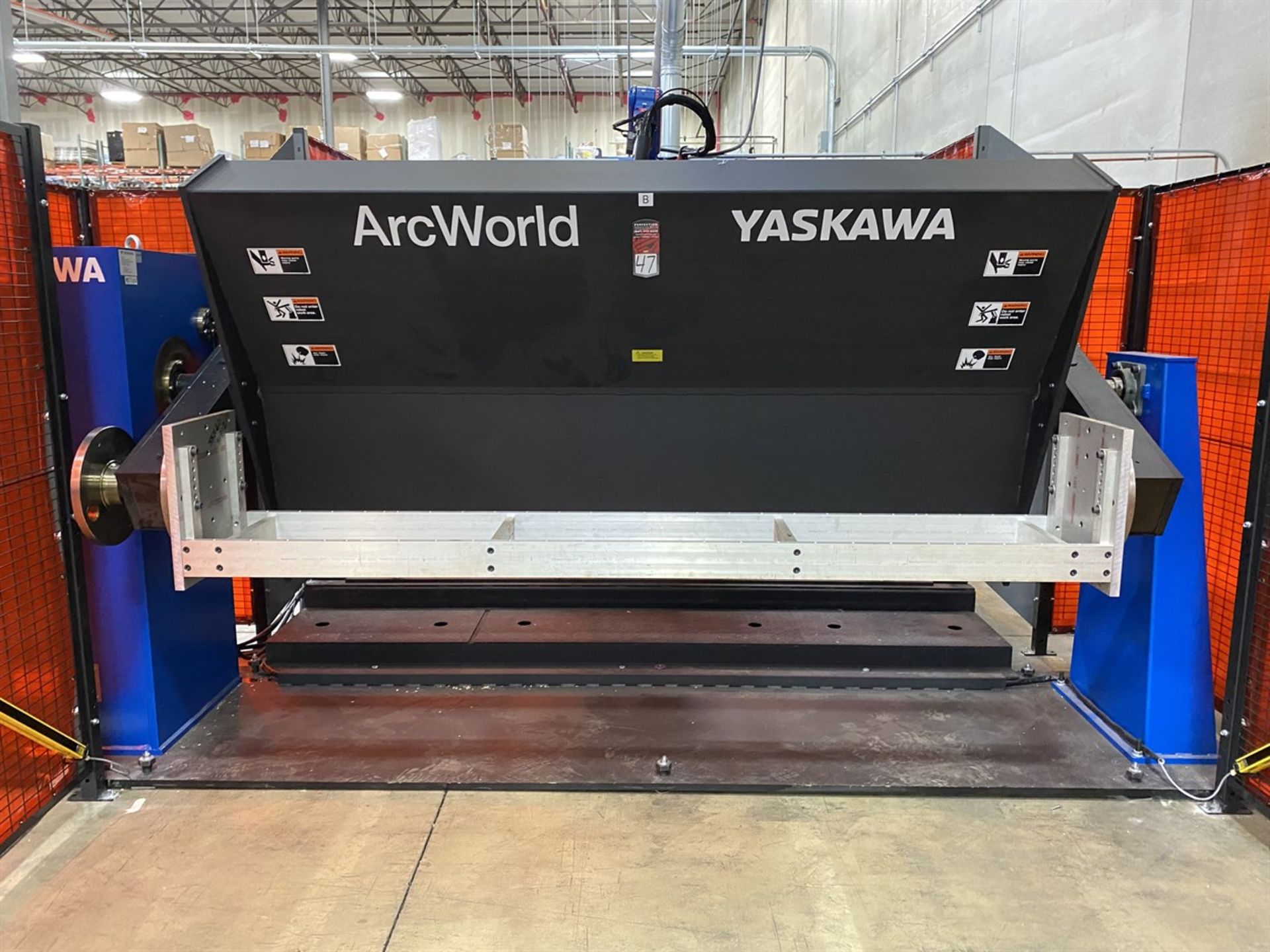 2019 YASKAWA MOTOMAN HP20D Robotic Welding Cell, s/n RH9G00-2703-5, 20 Kg Payload, 6-Axis, 120.6” - Image 3 of 10