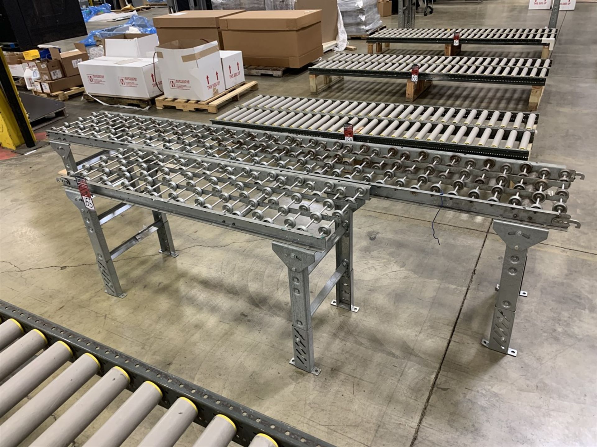 Shipping Conveyor, 119' x 16"W w/ Section of 58" x 16"