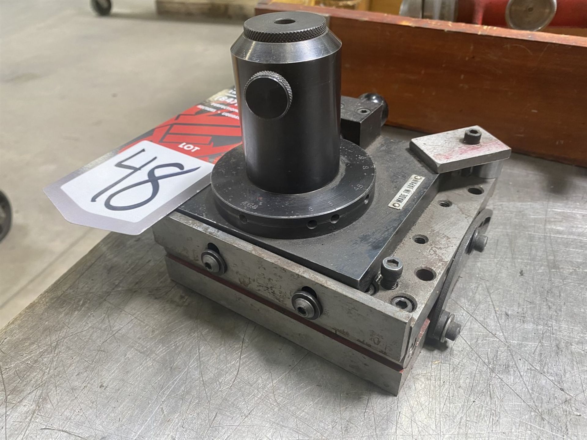 6" x 6" Sine Plate w/ Tool Sharpener