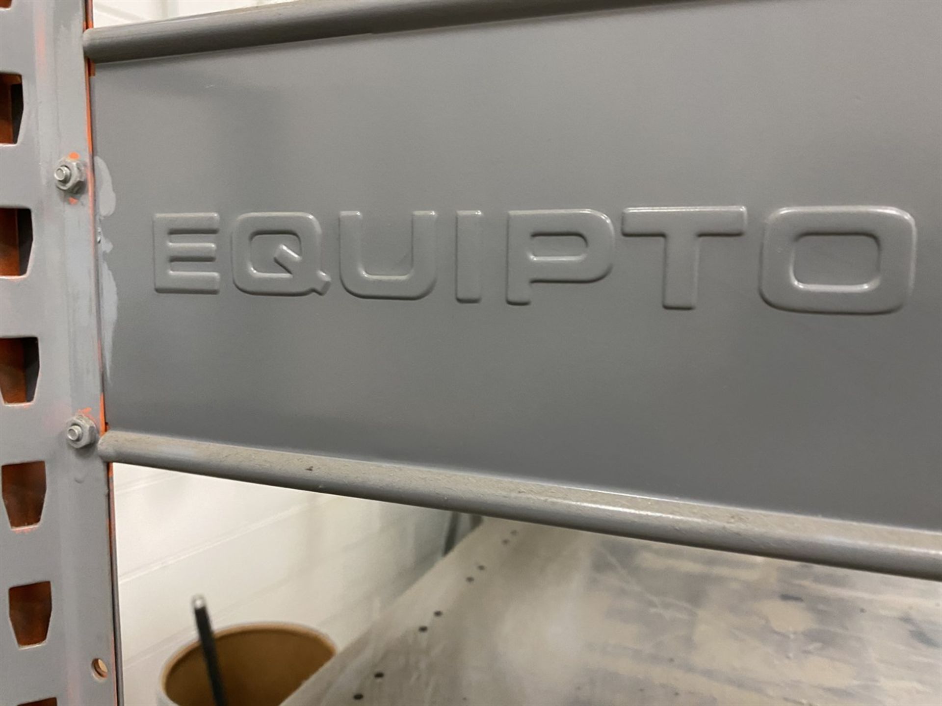 { Group of lots: 184, 185, 186 } Equipto Steel Shelving Unit