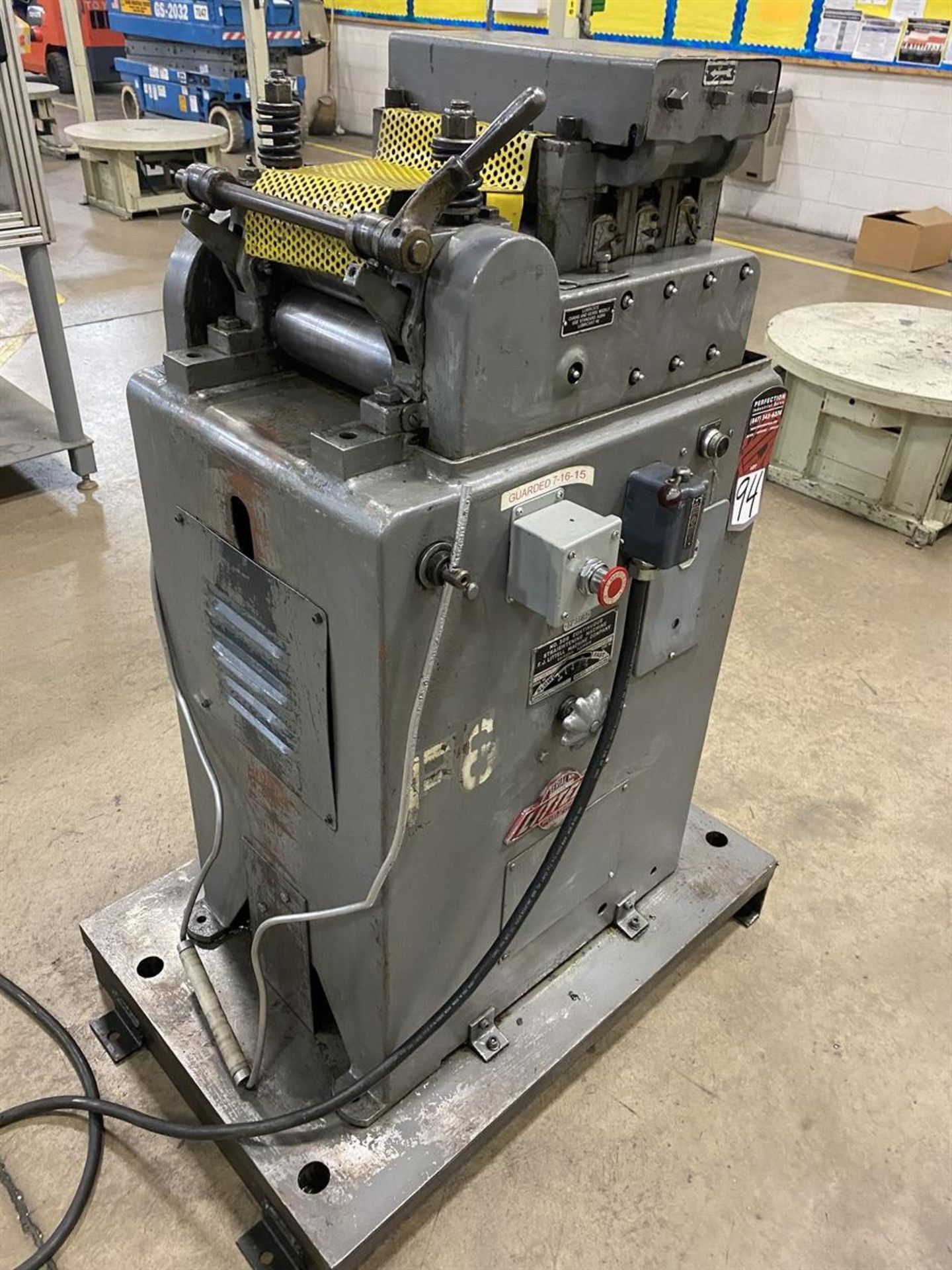 LITTELL 308-7PDL Straightener, s/n 68831-61, .041” x 8” Capacity, 10-60 FPM - Image 2 of 5