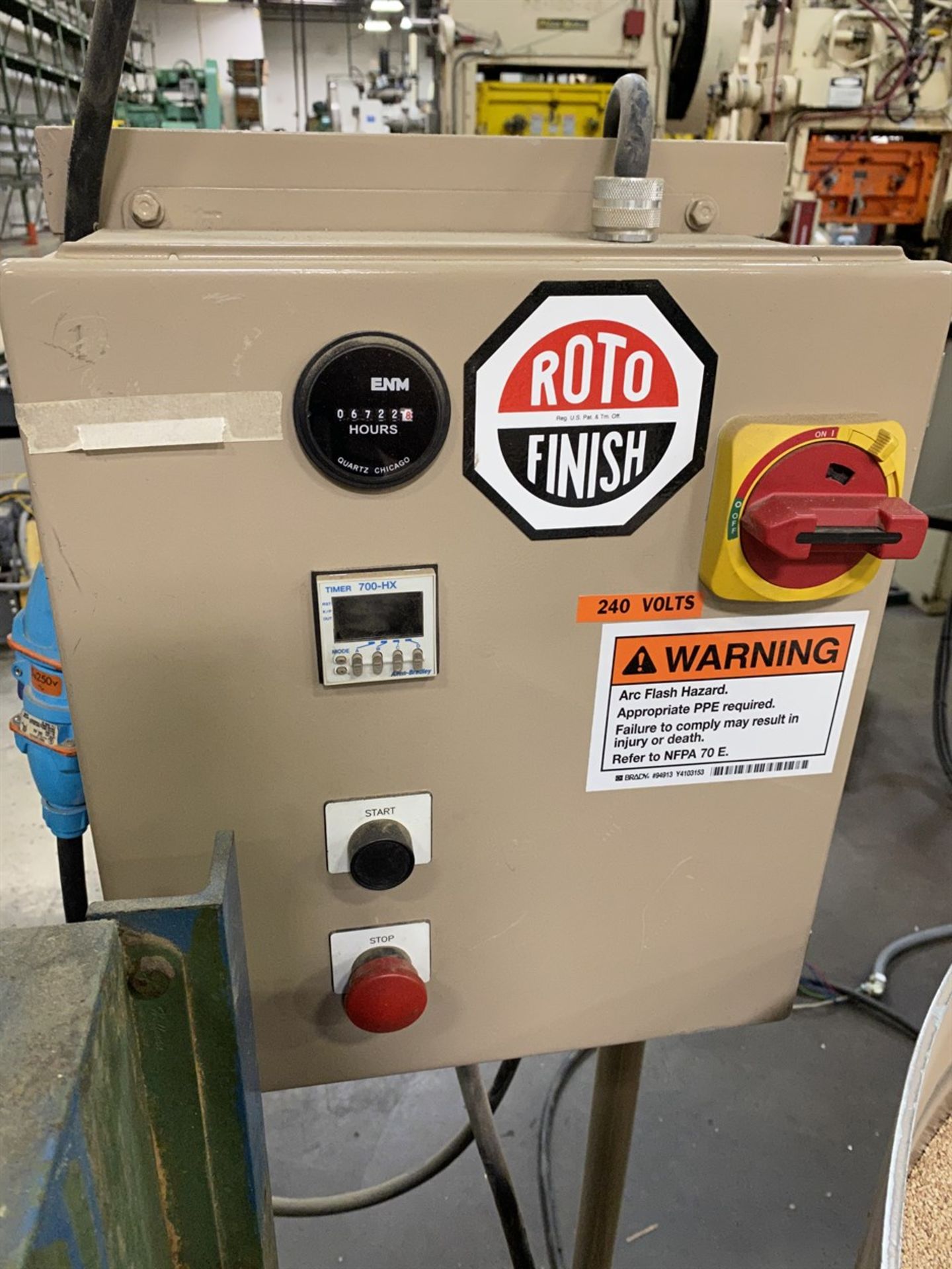 ROTO-FINISH 6681 Vibratory Finisher, s/n 0203D-05-D3 - Image 3 of 4