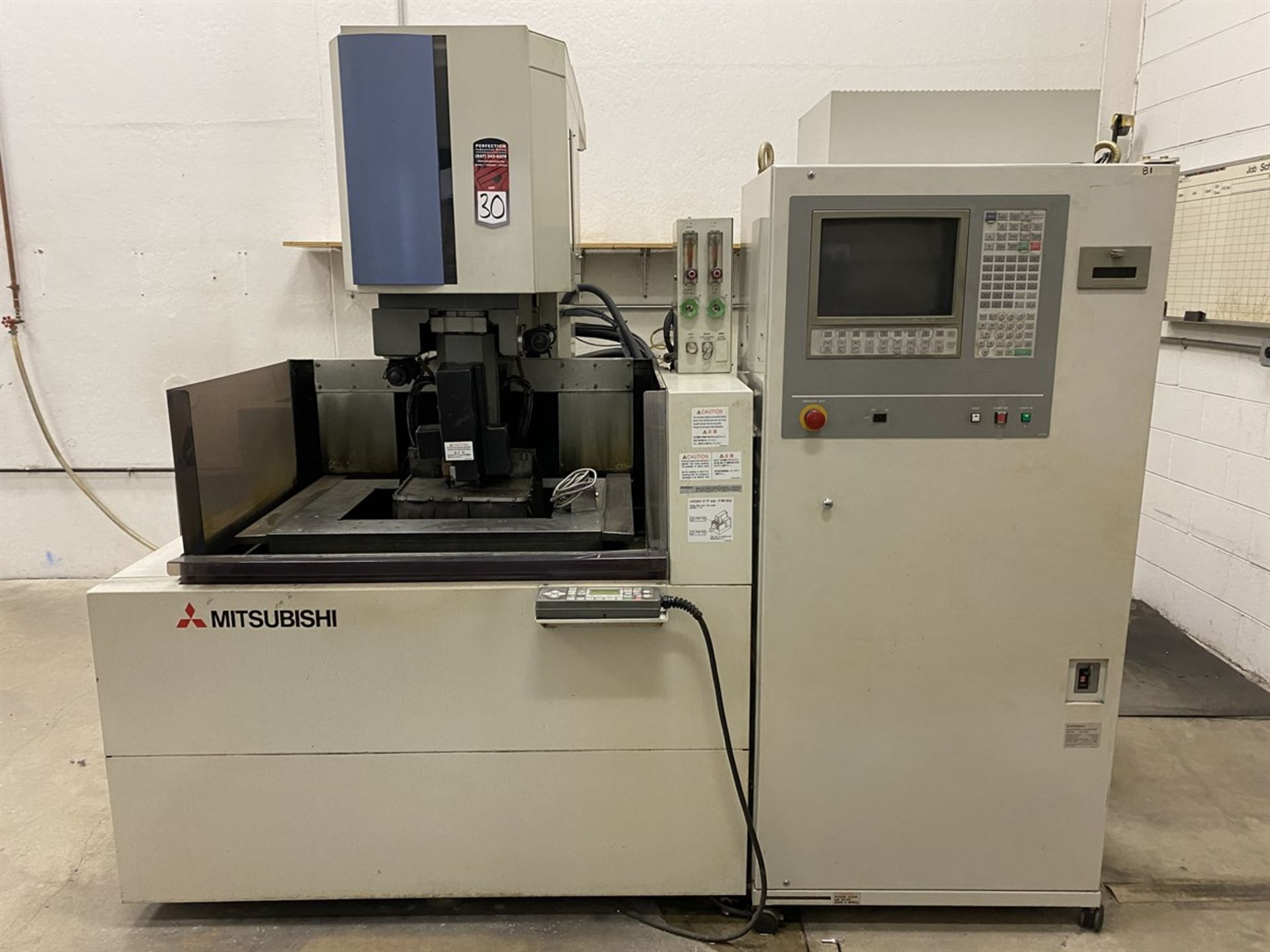 MITSUBISHI FX-20 CNC Wire EDM, s/n na, w/ Mitsubishi W11FX2 Control - Image 2 of 6