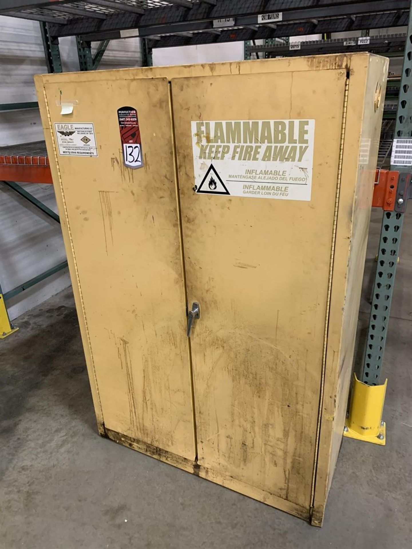 EAGLE 1947 Flammable Liquids Cabinet, 45 GAL