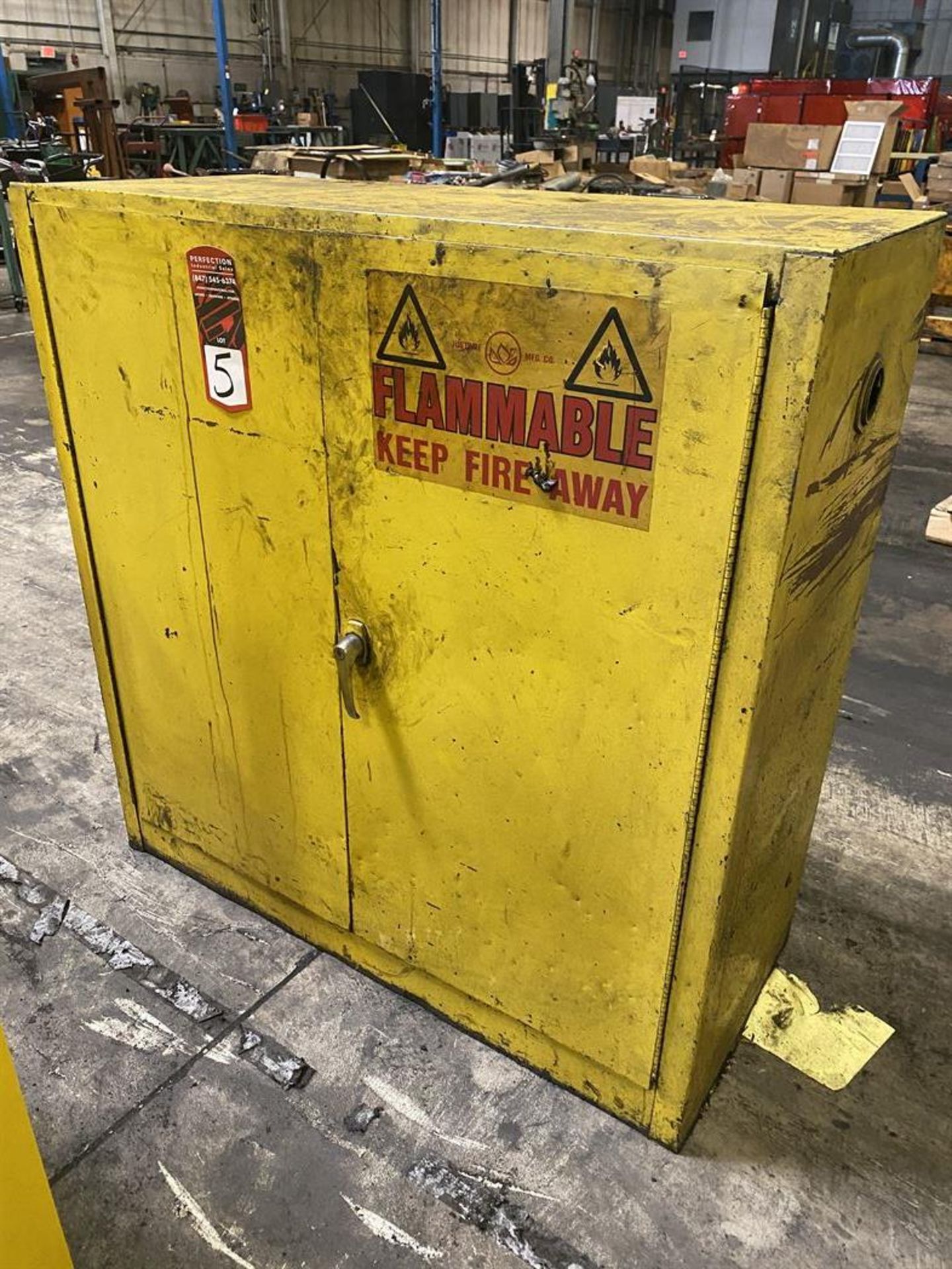 Justrite Approx. 45 Gal Flammable Liquids Cabinet