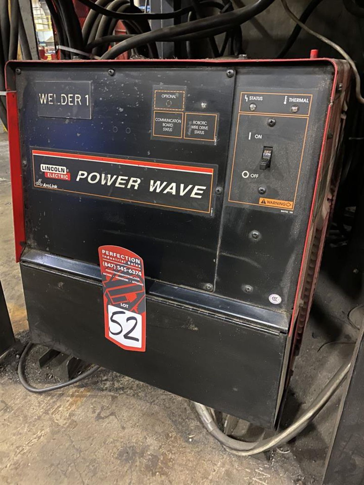 Lincoln Power Wave 455M Welding Power Source, s/n U1061005558