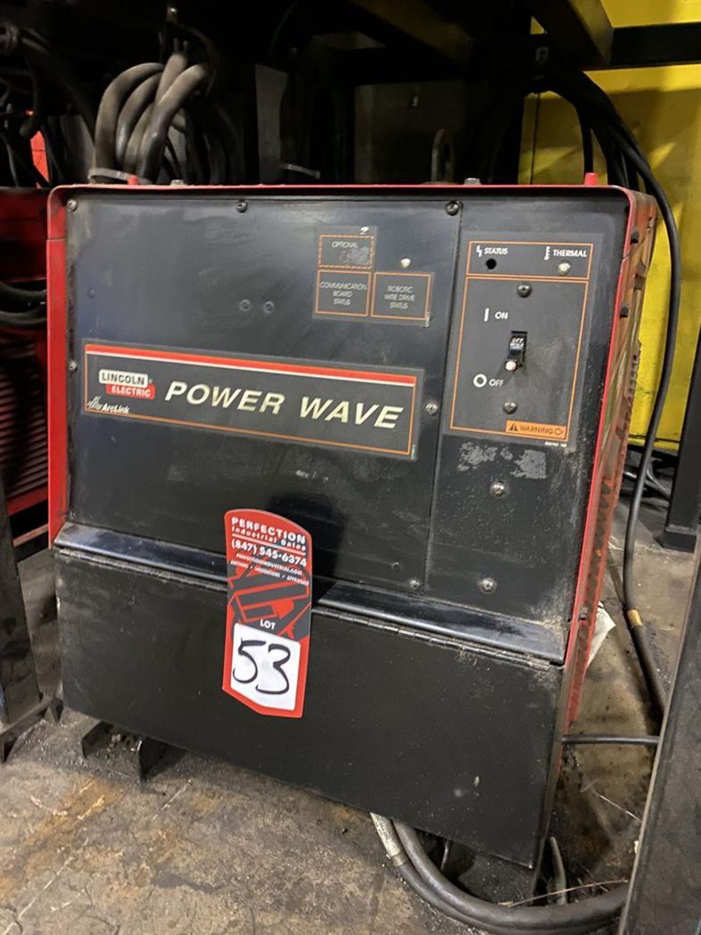 Lincoln Power Wave 455M Welding Power Source, s/n U1040407605