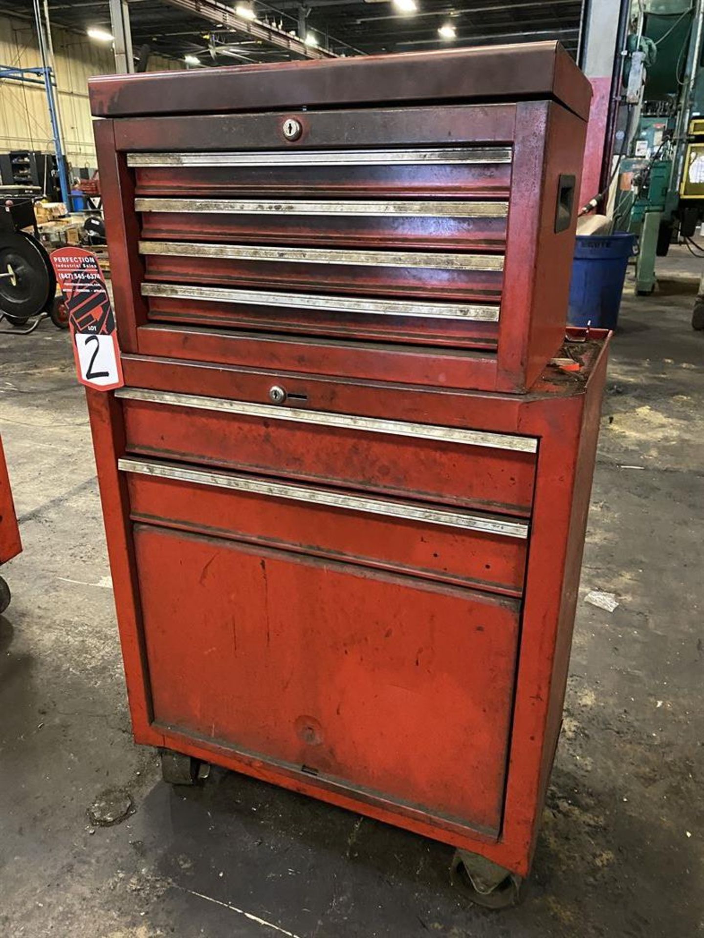 Unknown Make Rolling Tool Chest w/ Tool Box