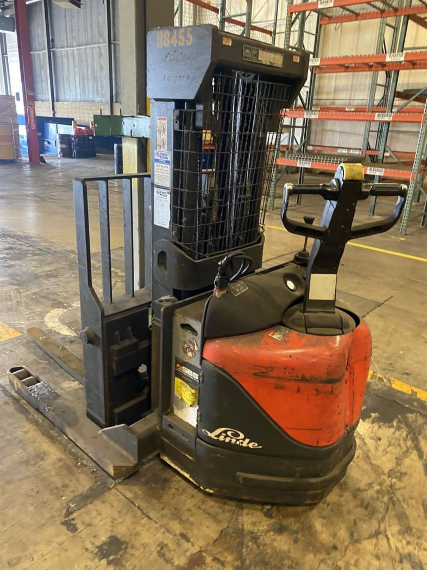 Linde EWS40-02 Walkie Stacker, s/n 2803-0101, 4000 Lb Capacity - Image 2 of 4