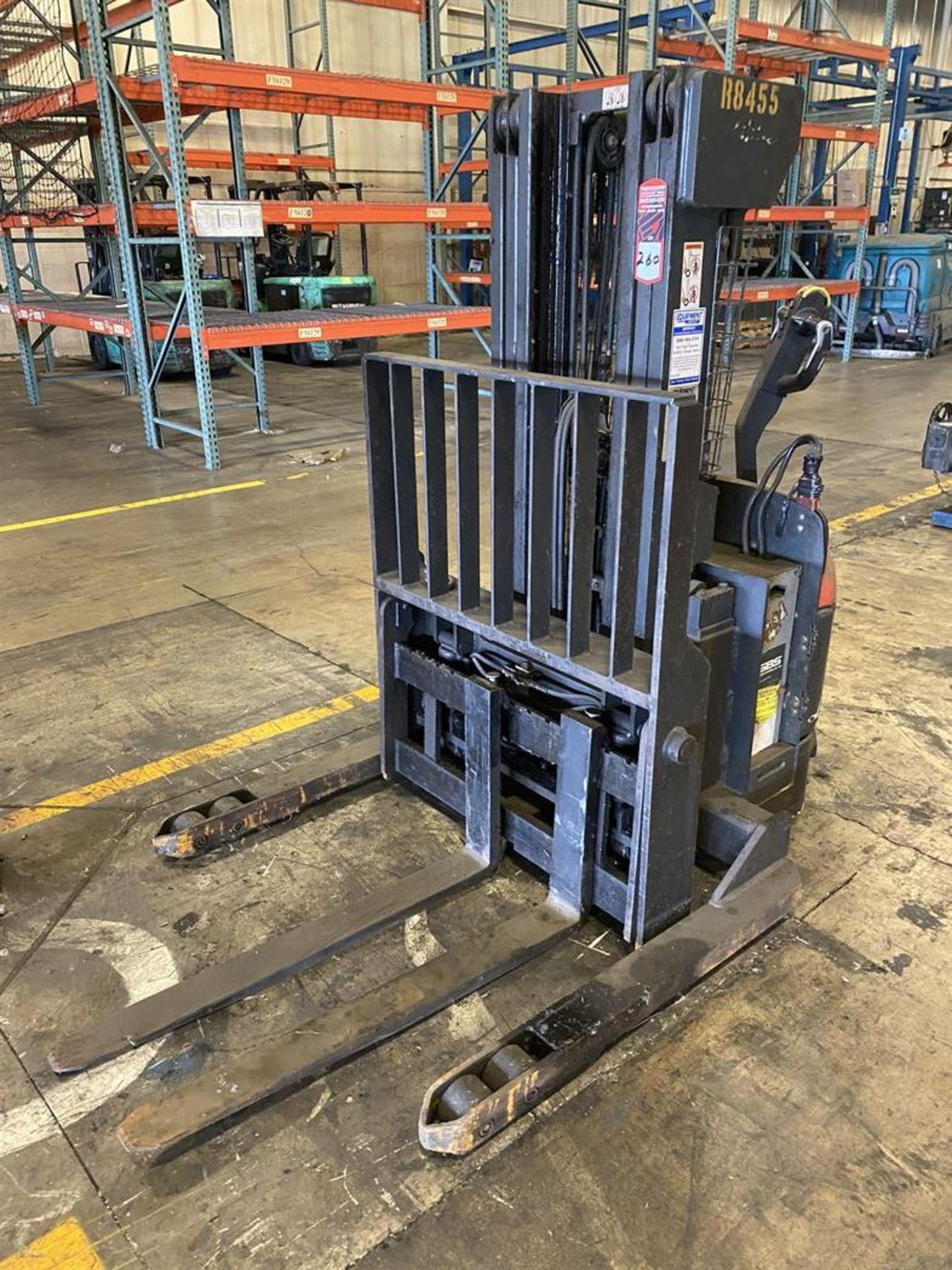 Linde EWS40-02 Walkie Stacker, s/n 2803-0101, 4000 Lb Capacity