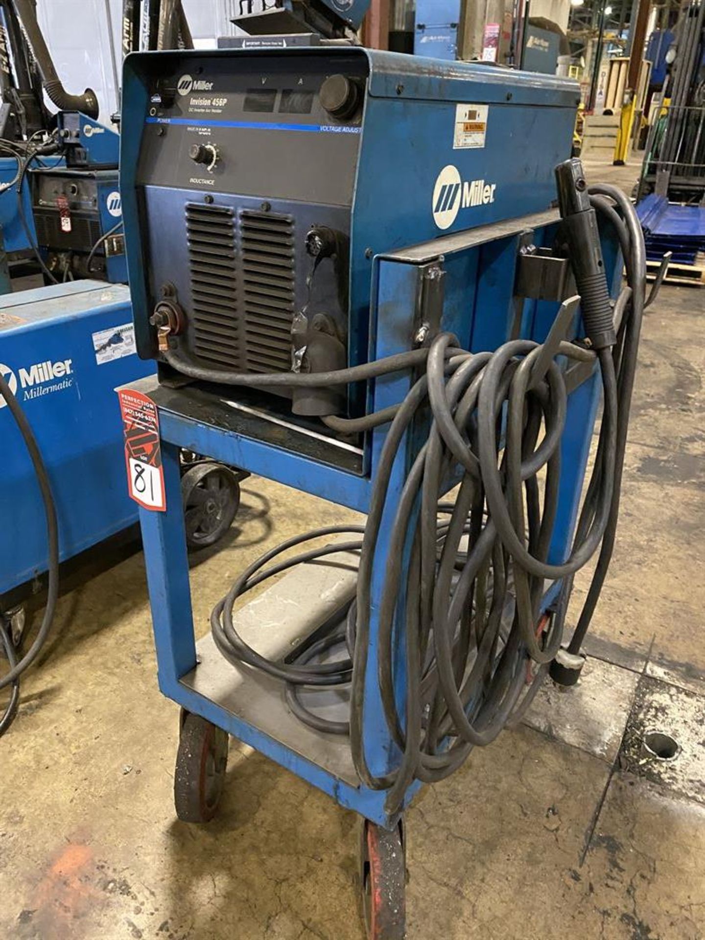 Miller Invision 456P Welding Power Source s/n KH479033