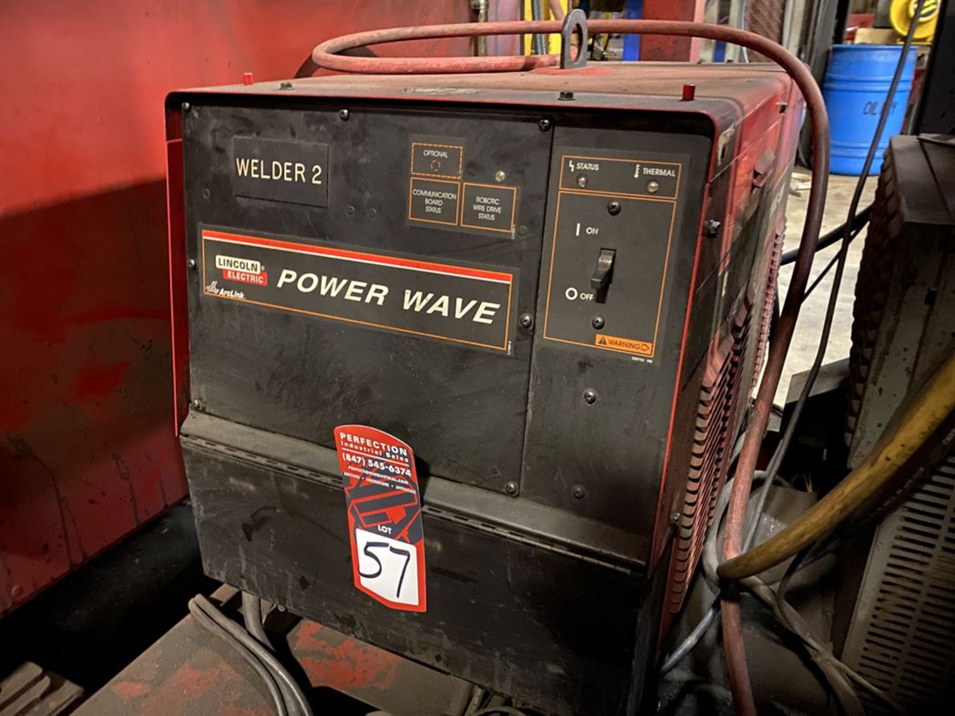 Lincoln Power Wave 455M Welding Power Source, s/n U1071012256