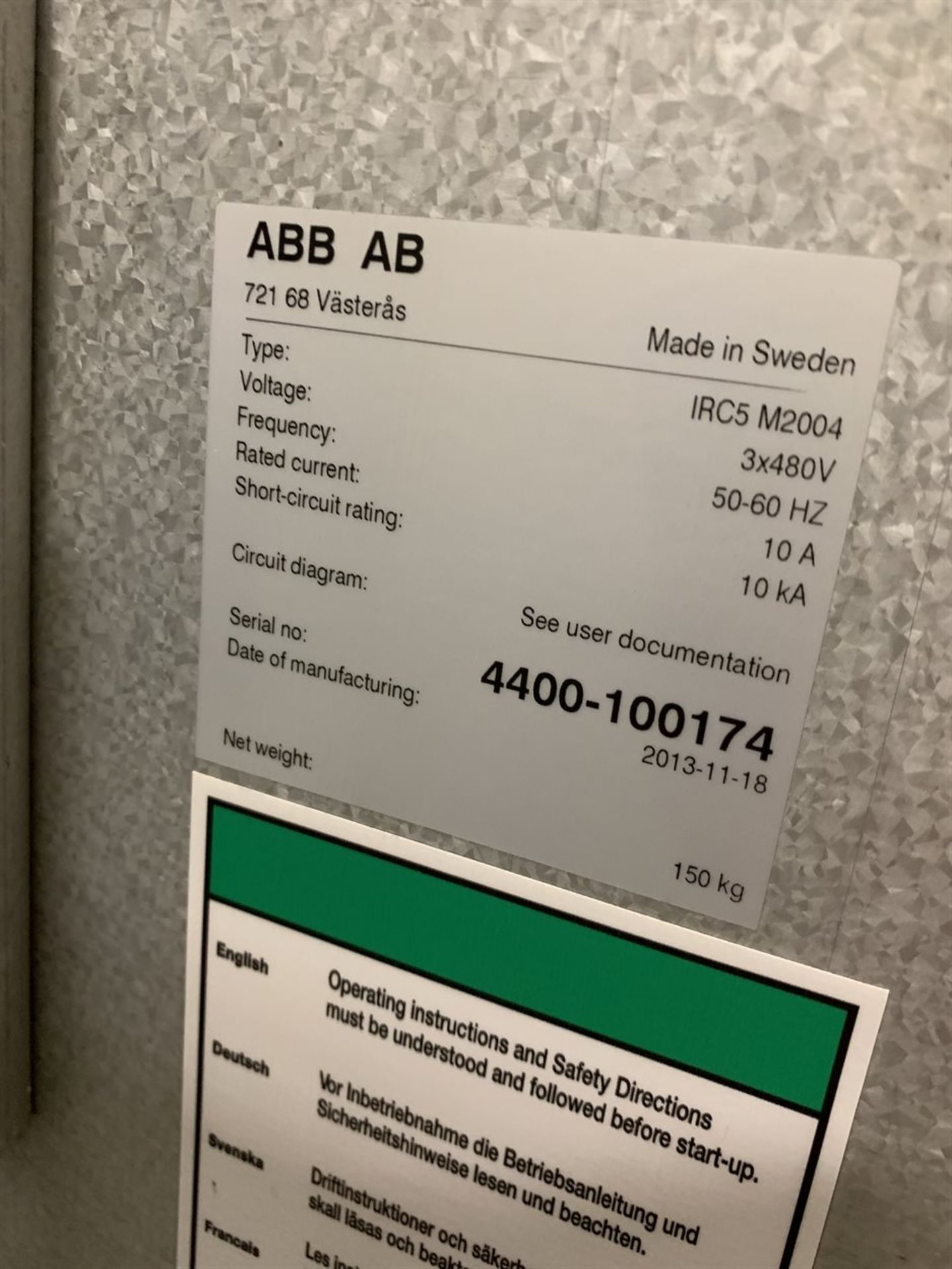 2014/2013 STS / ABB / IPG PHOTONICS Robotic Fiber Laser Welding Cell, s/n 4400-10074 (Allendale, MI) - Image 20 of 28