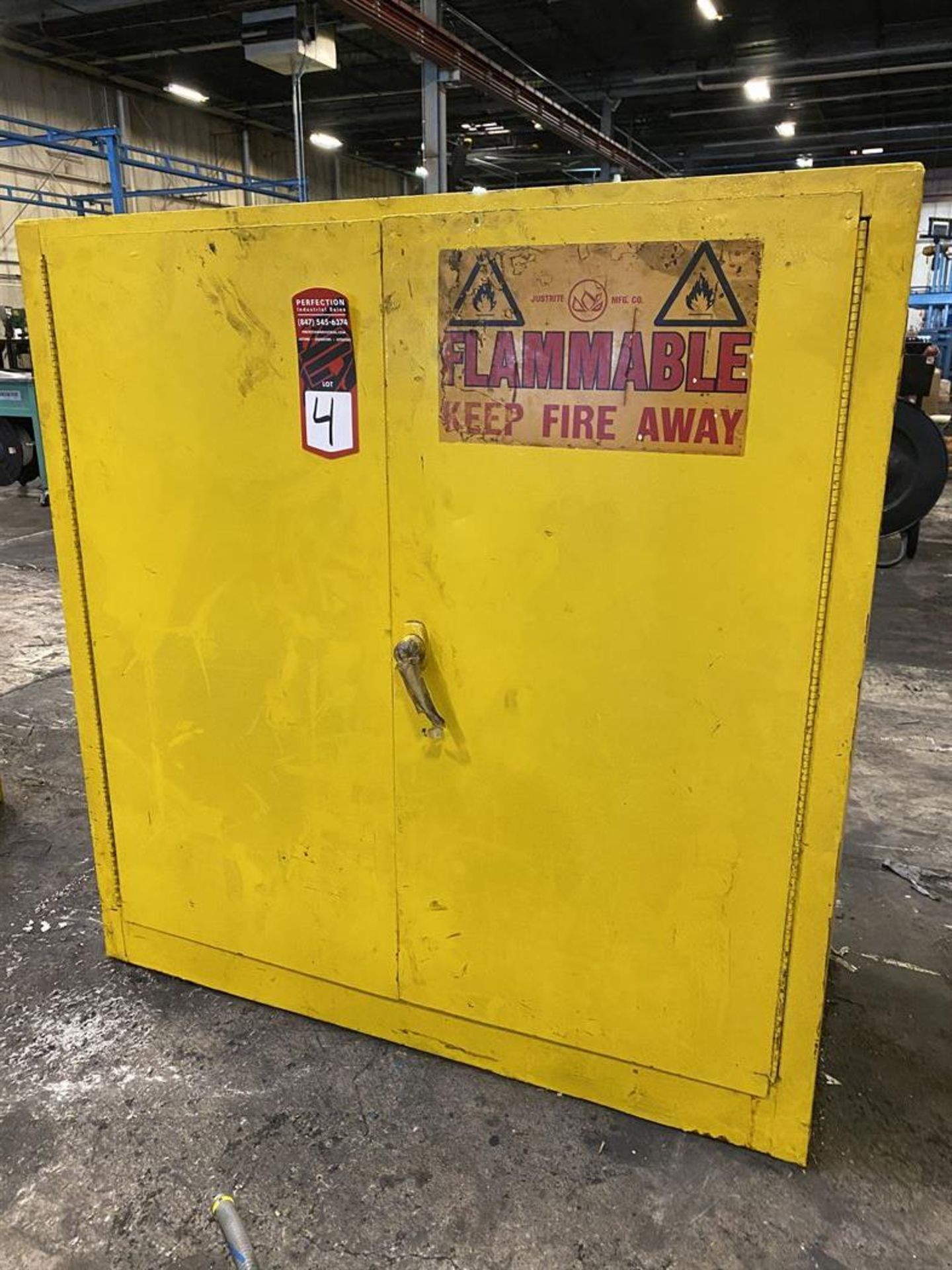 Justrite Approx. 45 Gal Flammable Liquids Cabinet