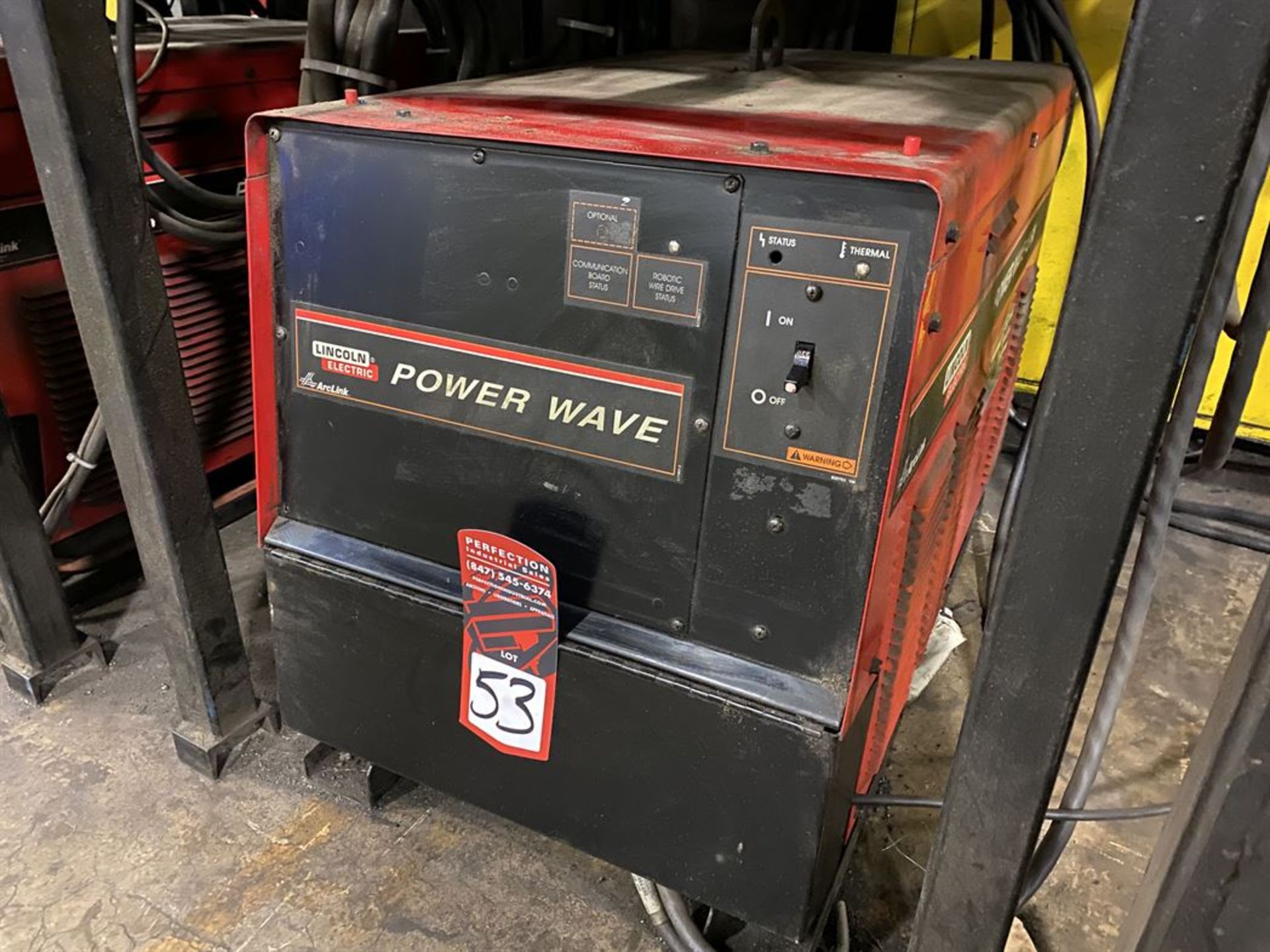 Lincoln Power Wave 455M Welding Power Source, s/n U1040407605 - Image 2 of 3