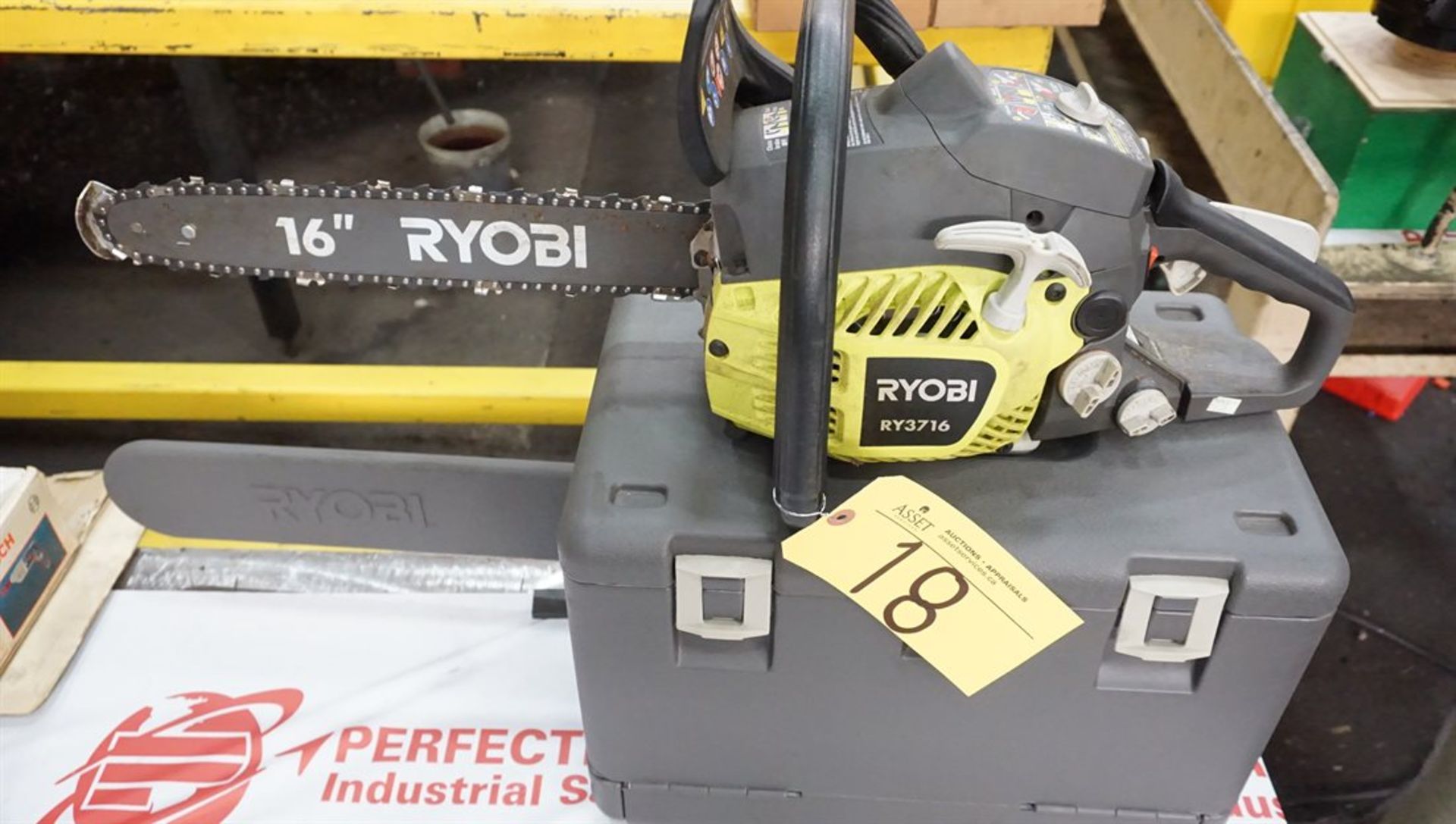 Ryobi Model RY3716 Gas Powered 16" Chain Saw