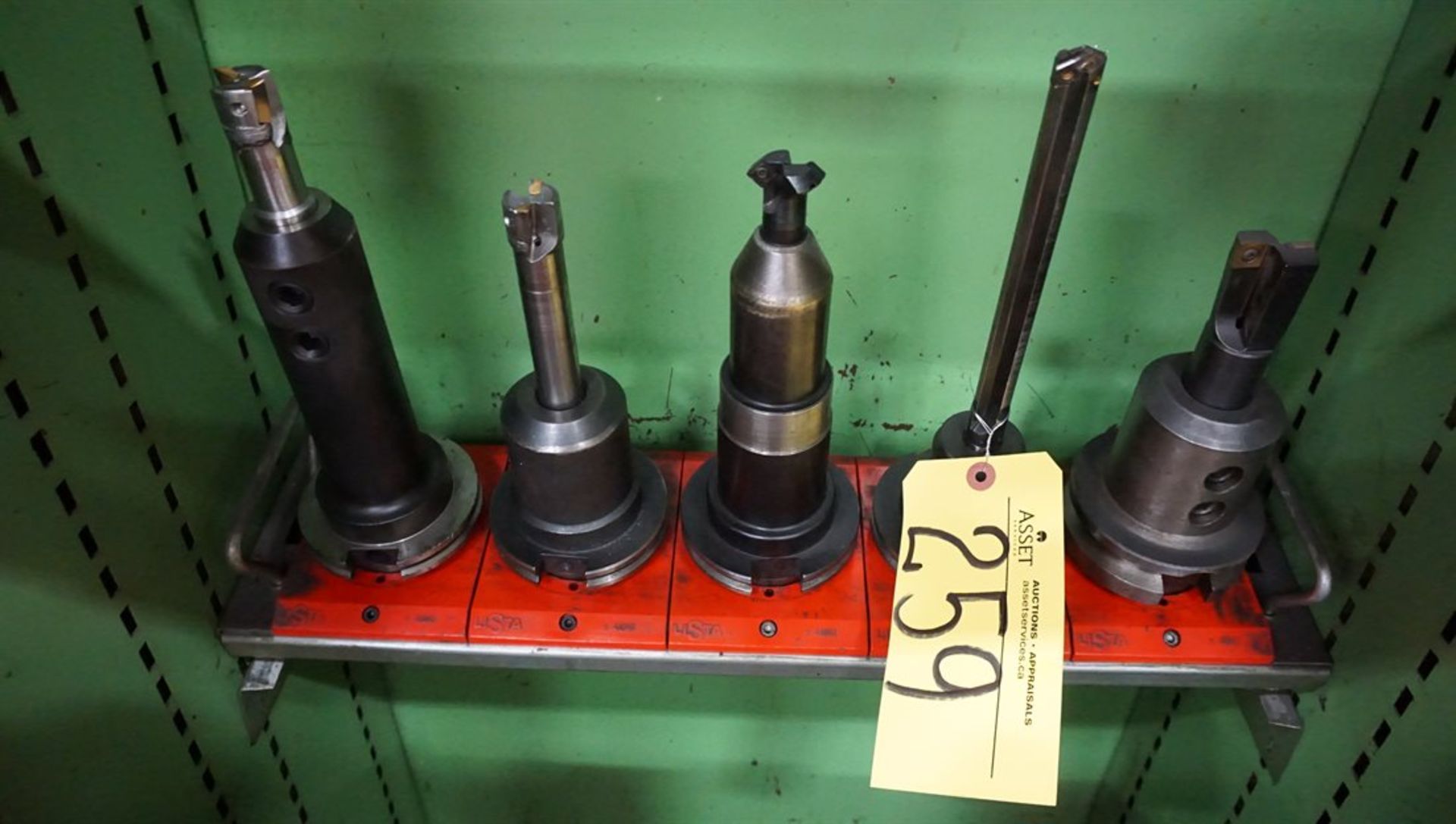 Asst. 50 Taper Tool Holder c/w Tooling